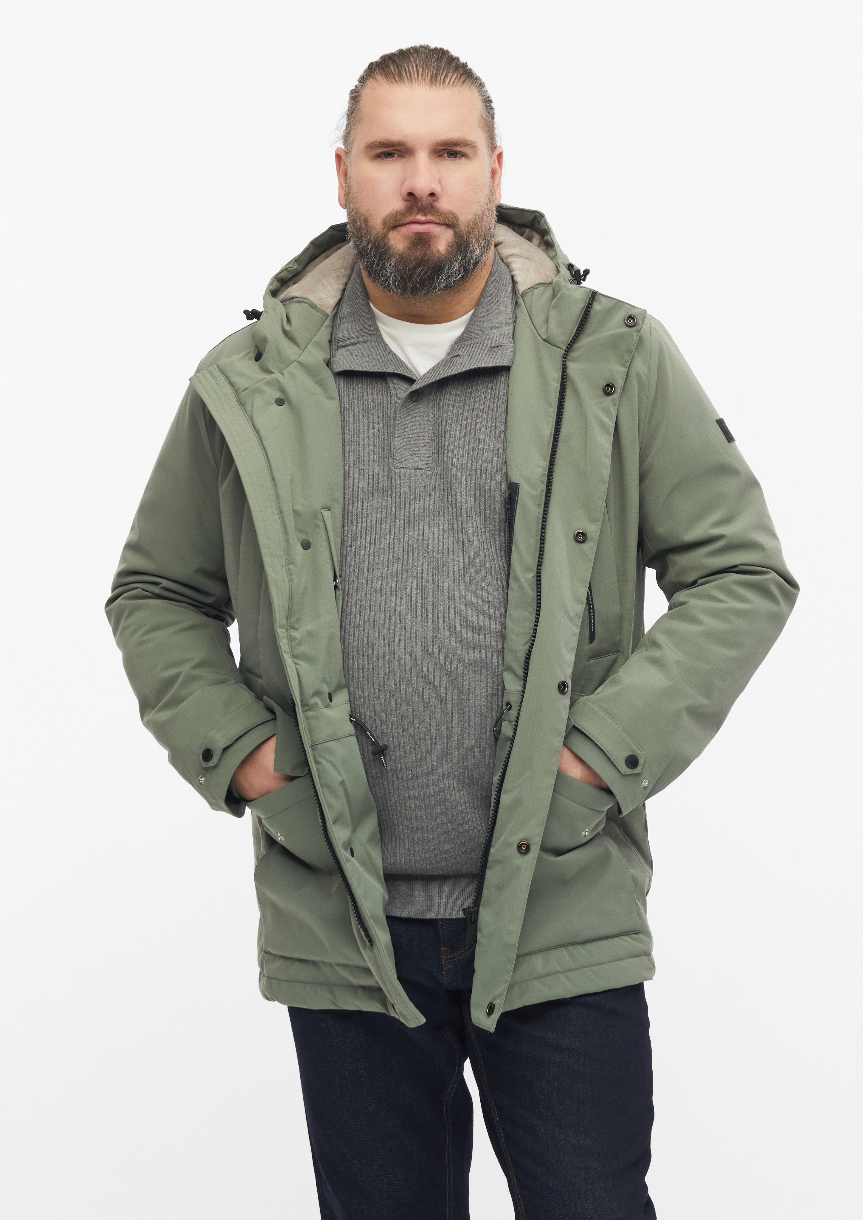 Outdoor-Jacke in Farbe olivgrün von s.Oliver Men Big Sizes
