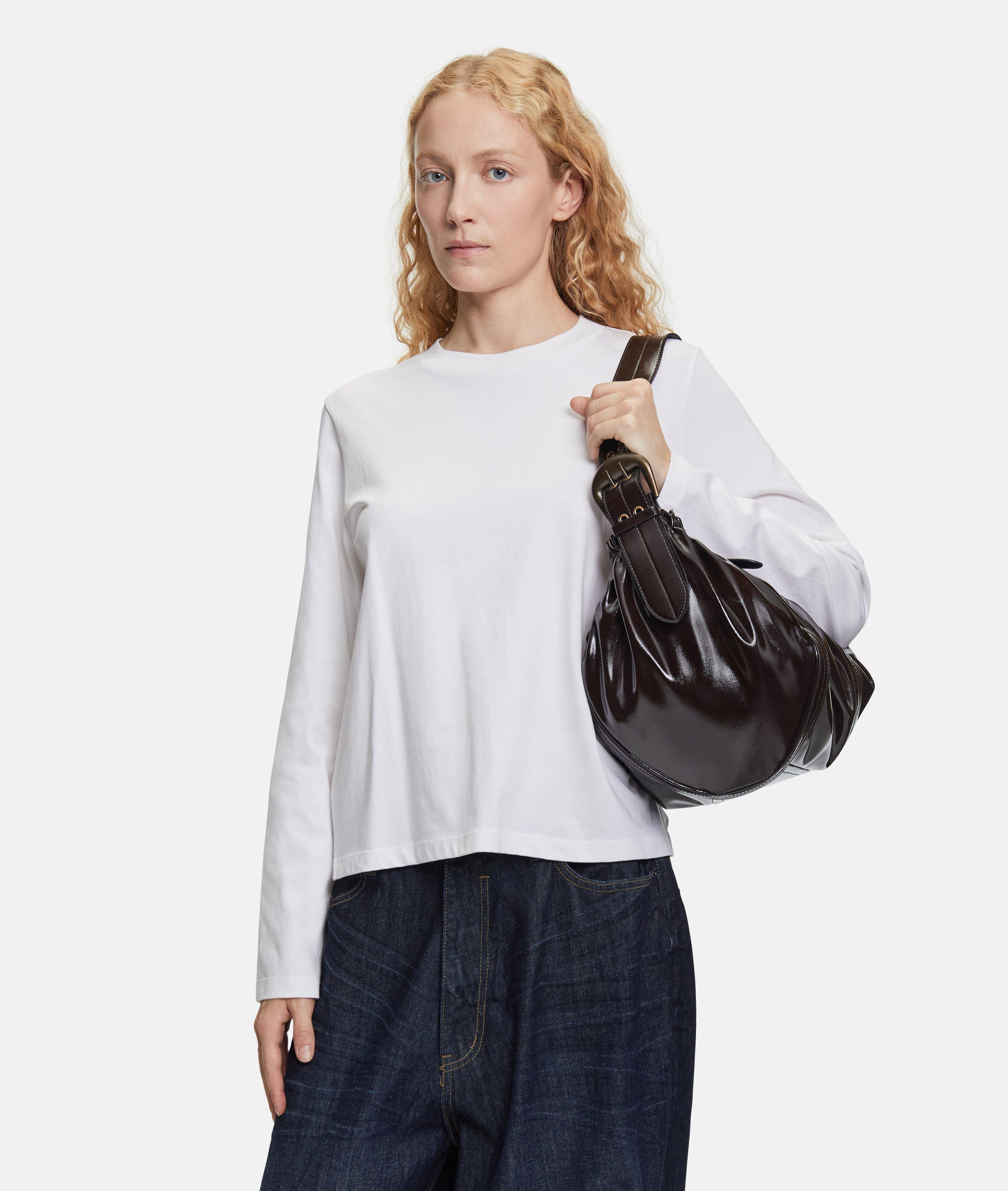 Faye Hobo L in braun & rot