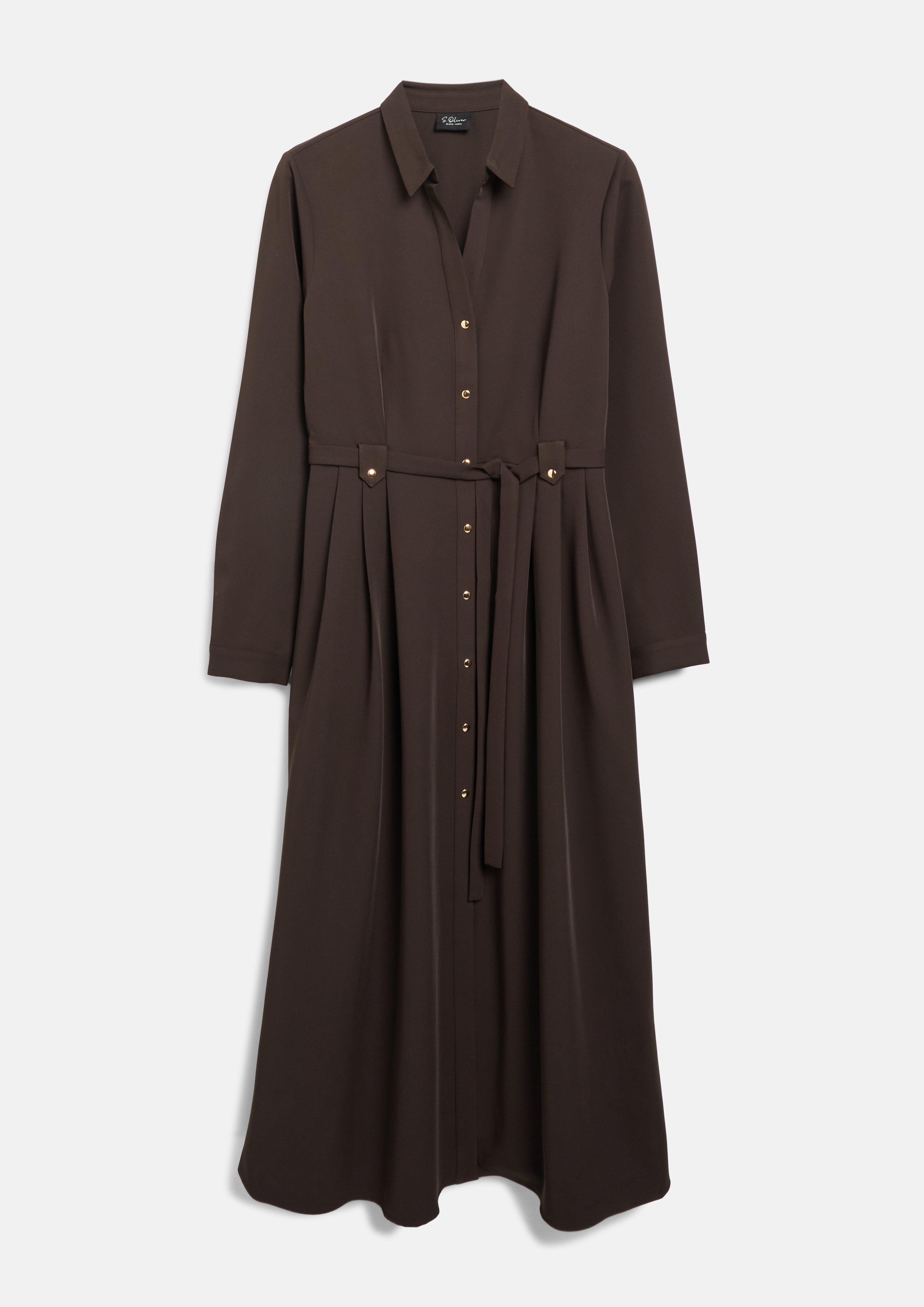 Dress in dark brown by s.Oliver BLACK LABEL
