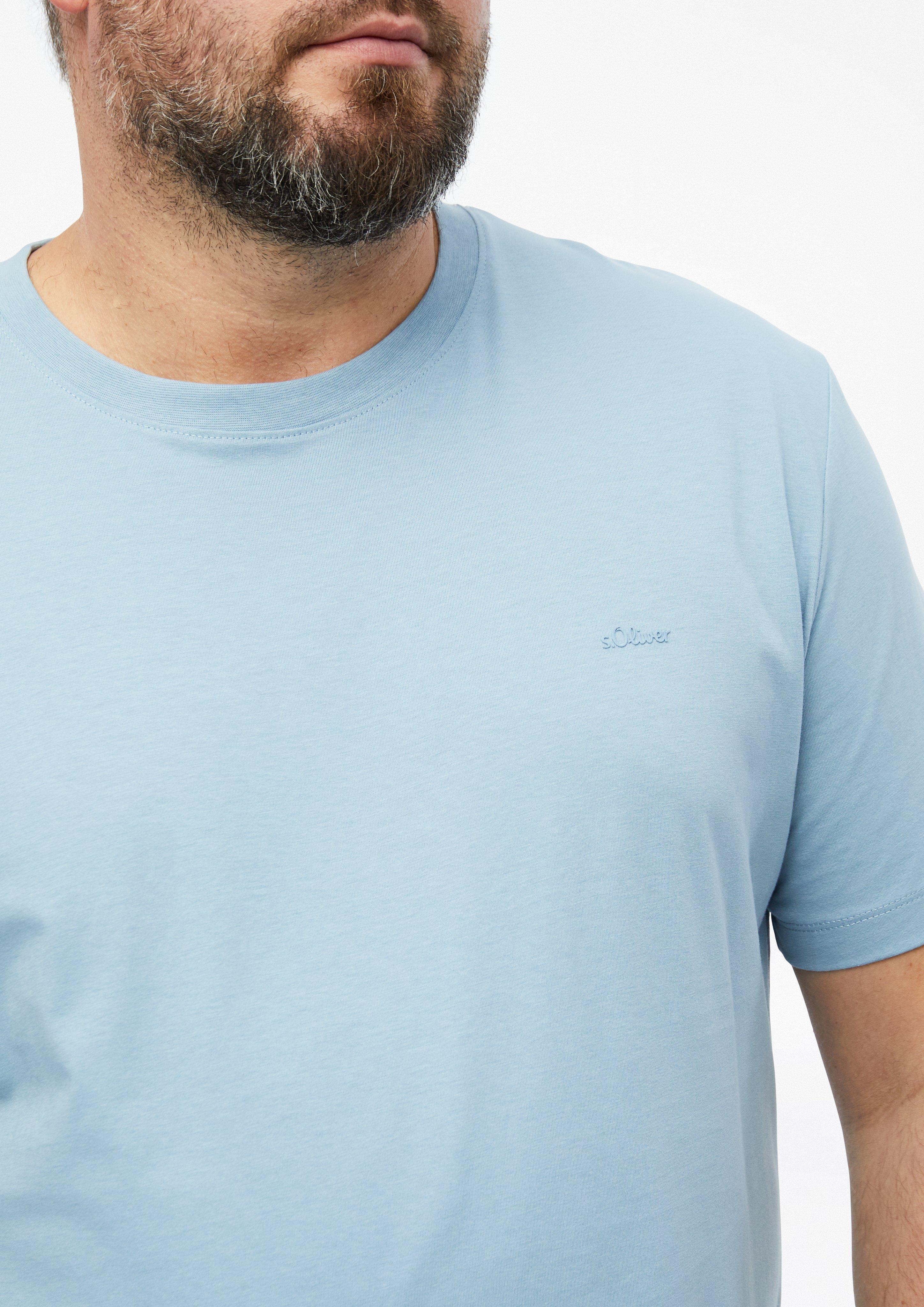 Hommes T-shirt en bleu de s.Oliver Men Big Sizes