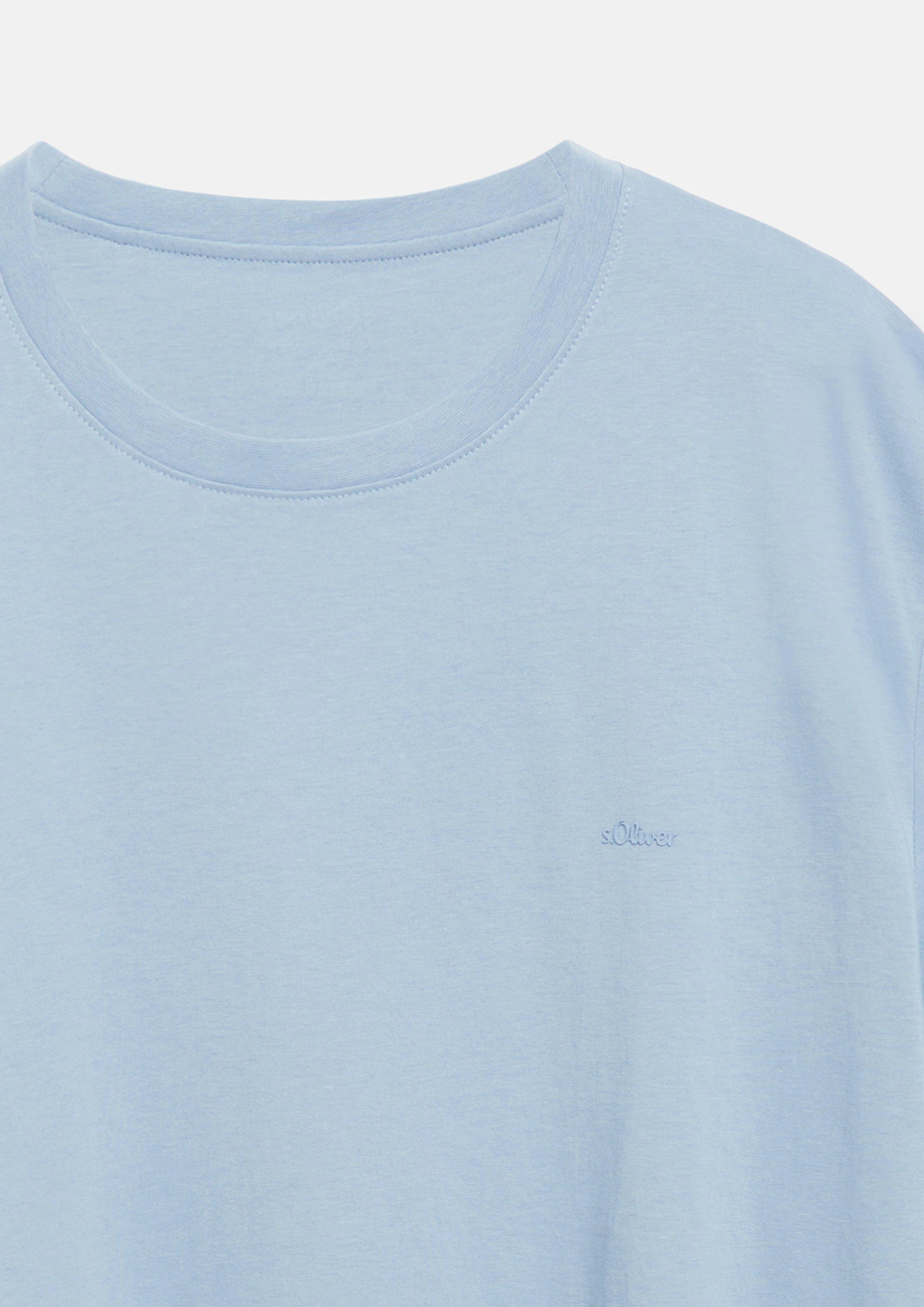 Hommes T-shirt en bleu de s.Oliver Men Big Sizes