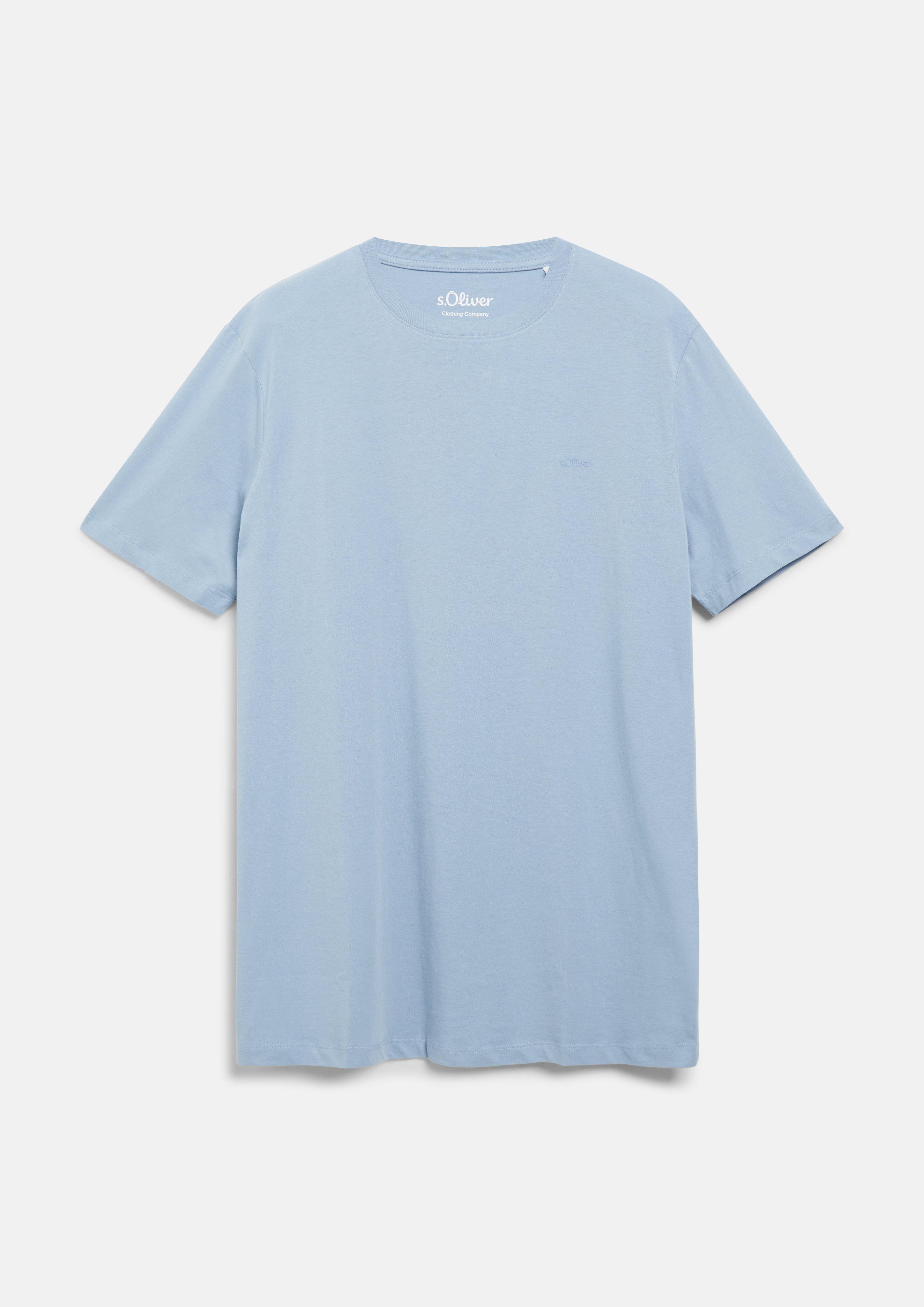 Men T-Shirt in blue by s.Oliver Men Tall Sizes