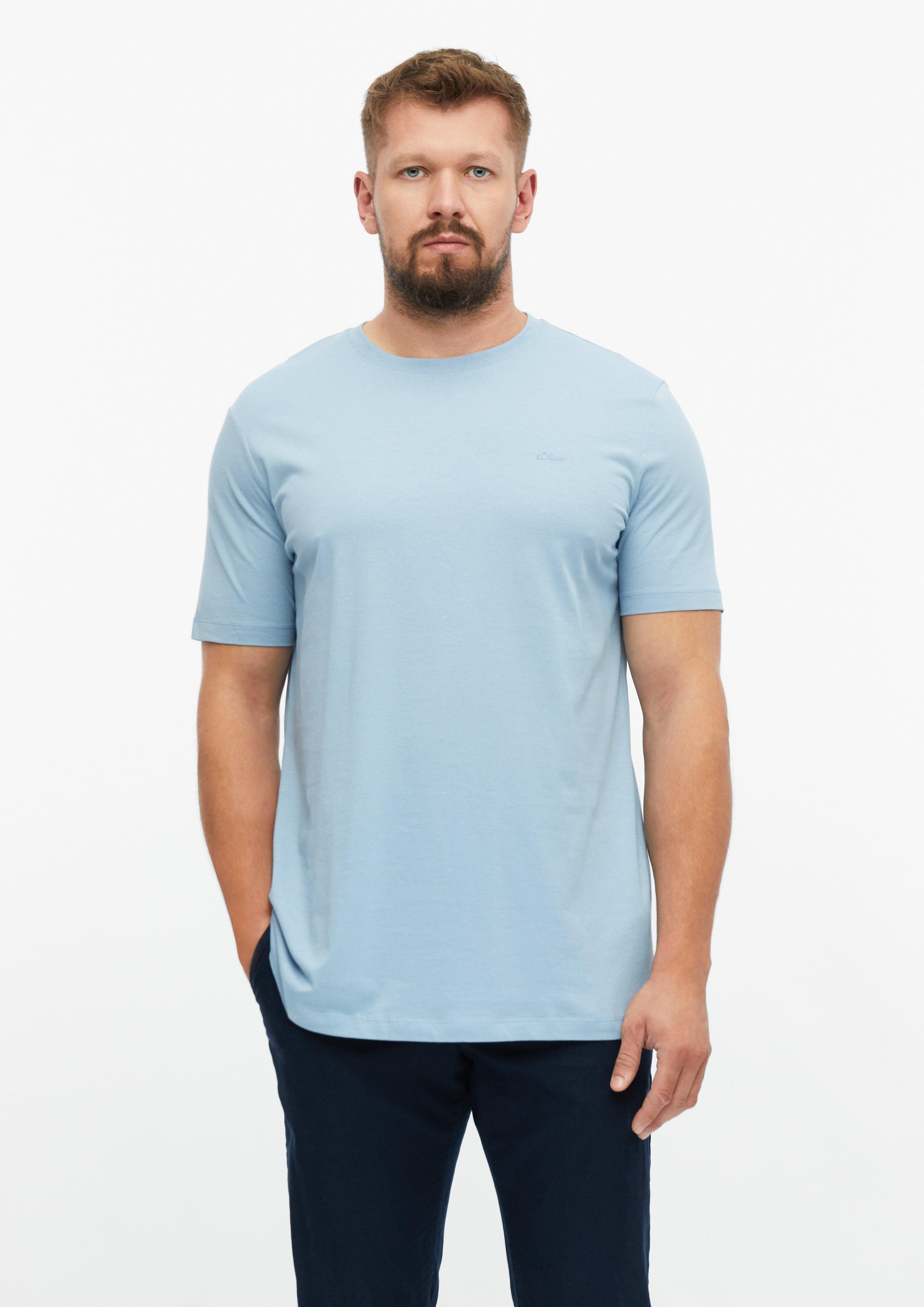 Majica v barvi modra od s.Oliver Men Tall Sizes