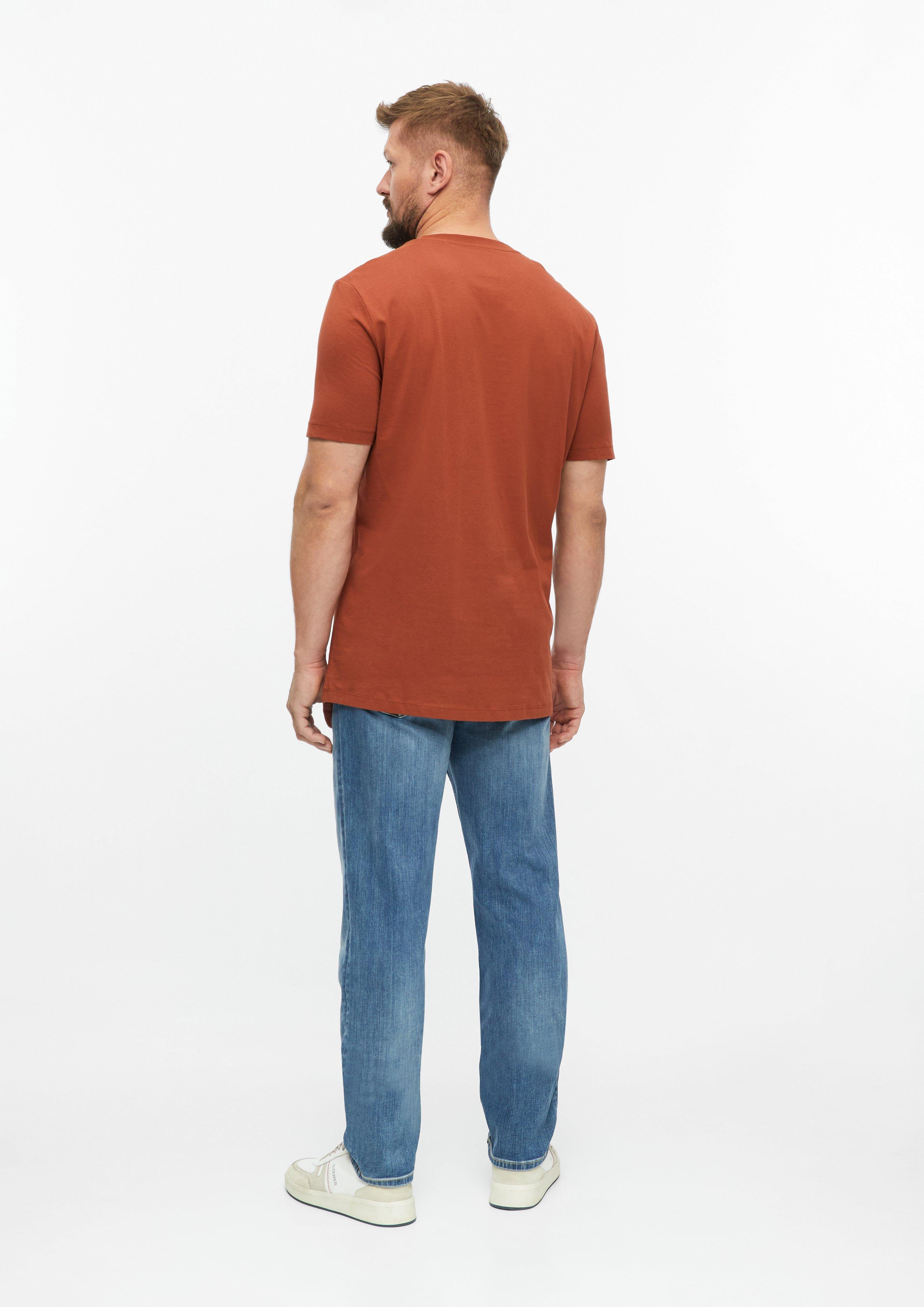 Muškarci Majica kratkih rukav u boji narančasta od s.Oliver Men Tall Sizes