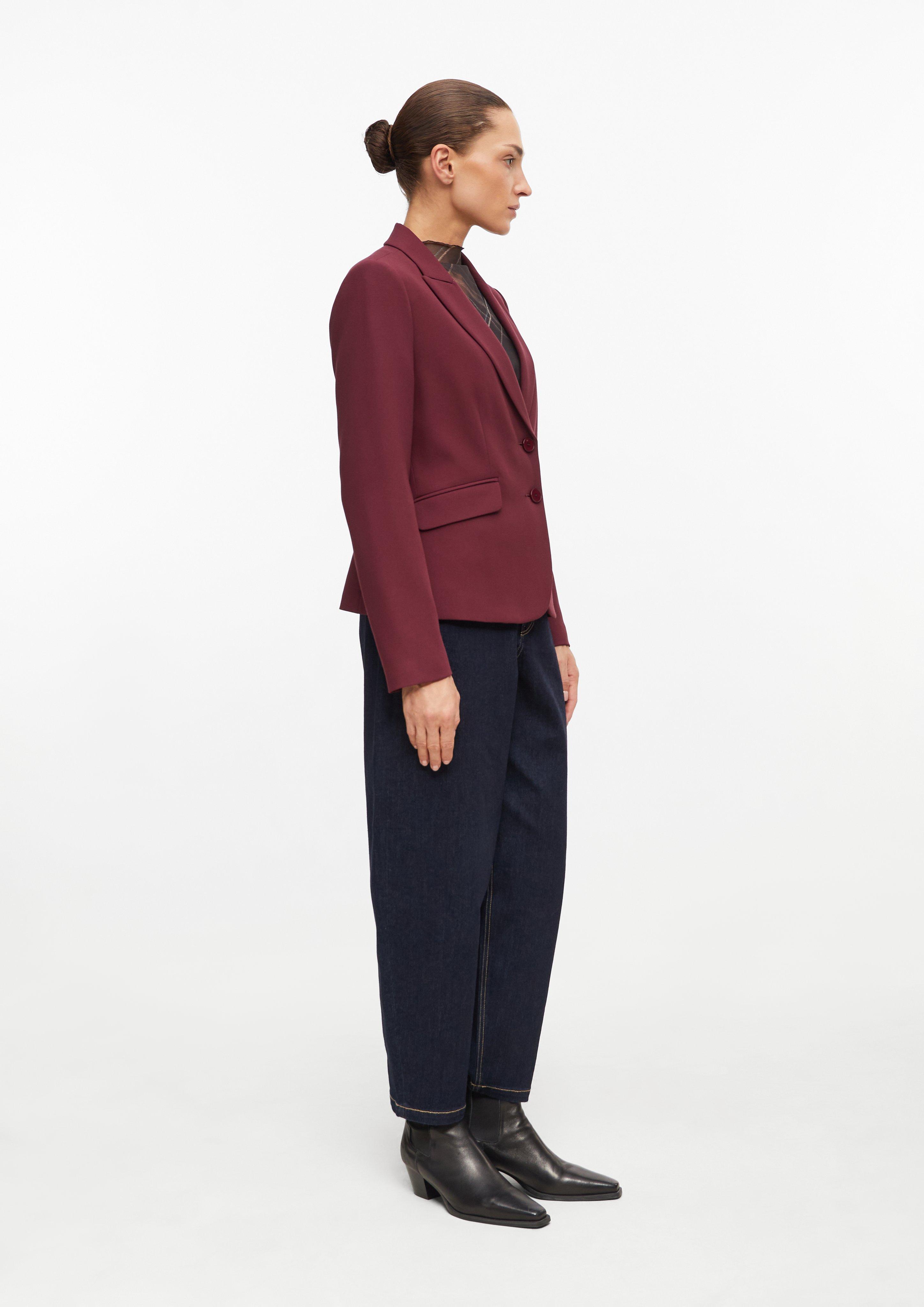 Dámy Blejzr se střihem Slim Fit v barvě červená od s.Oliver BLACK LABEL