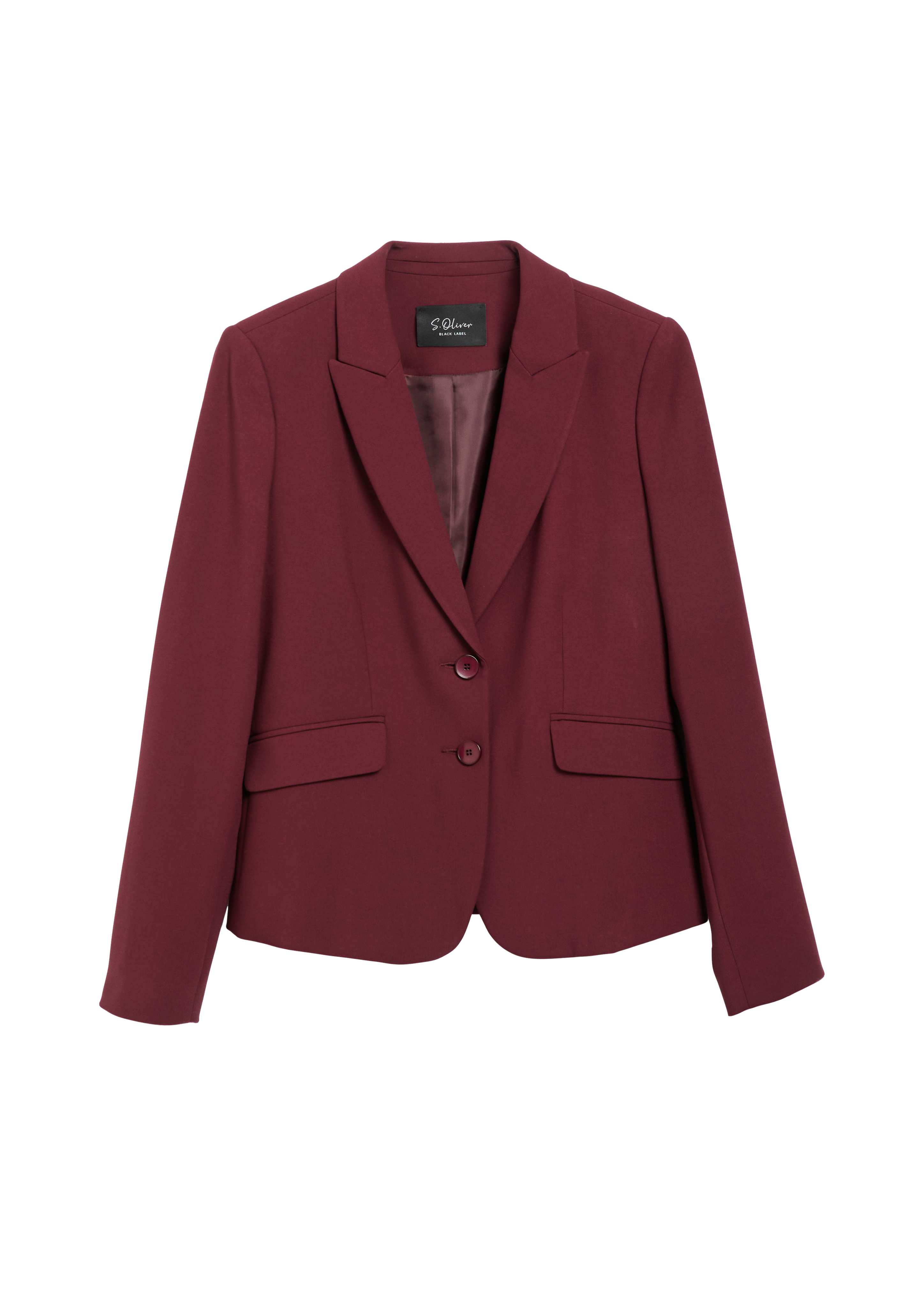 Blazer met slanke pasvorm