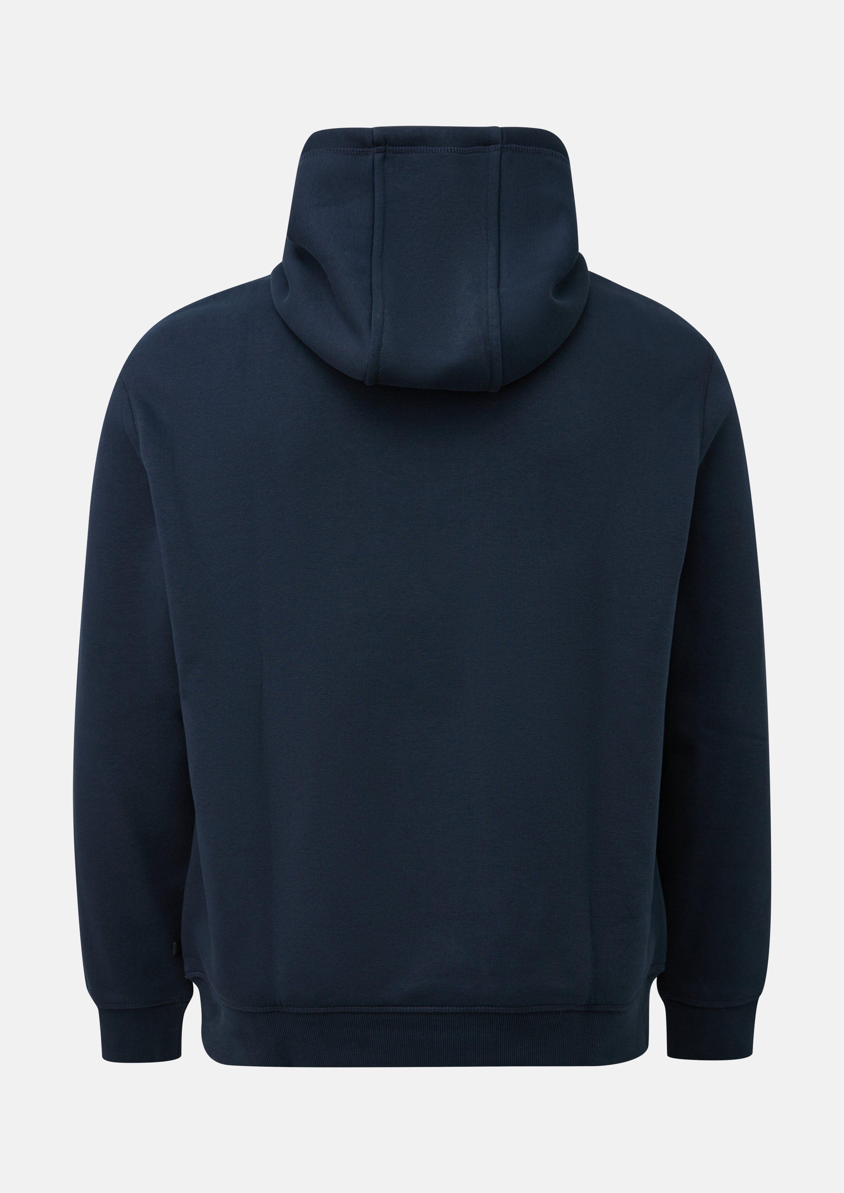 Heren Sweatshirt in blauw van s.Oliver Men Big Sizes