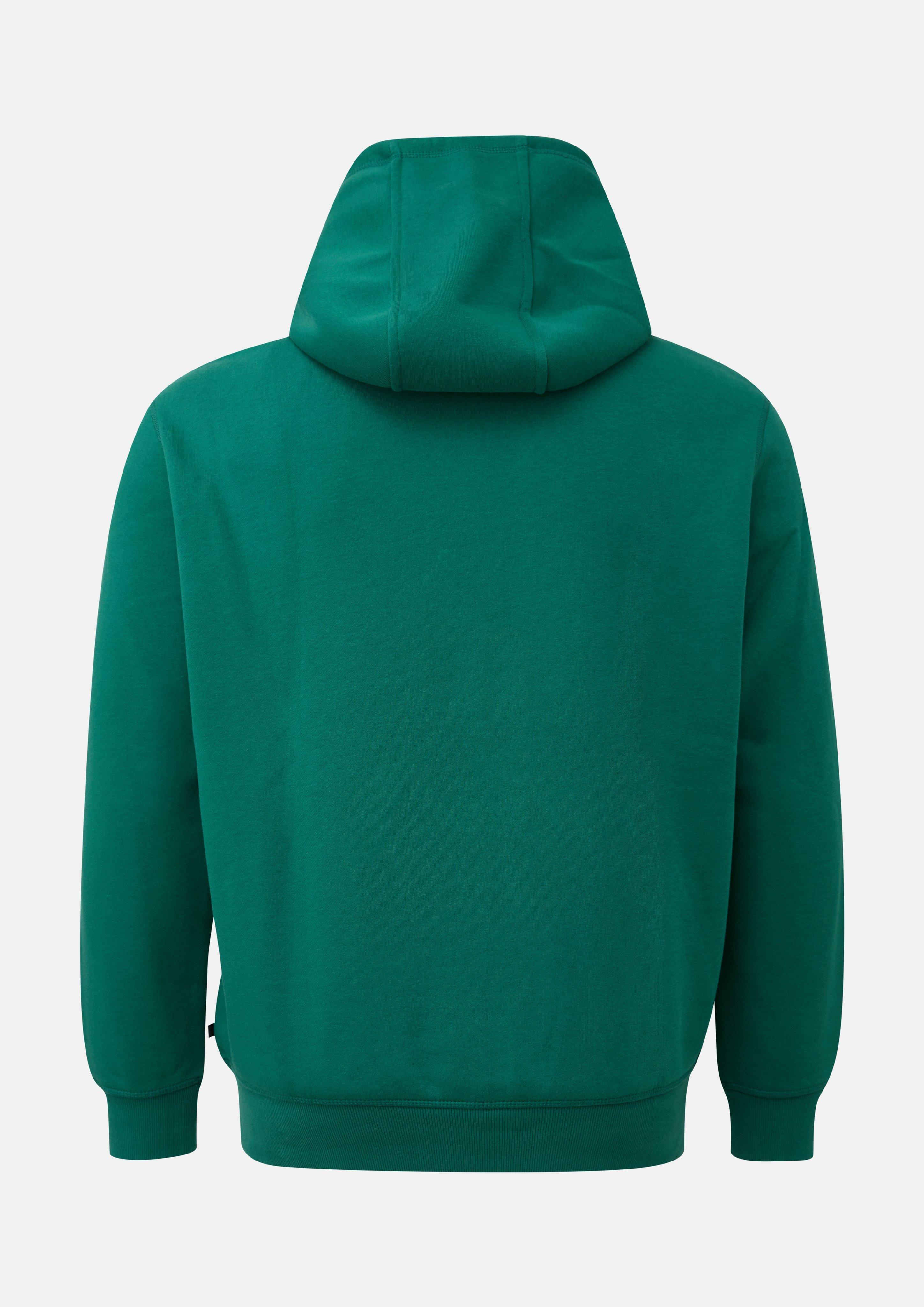 Heren Sweatshirt in groen van s.Oliver Men Big Sizes