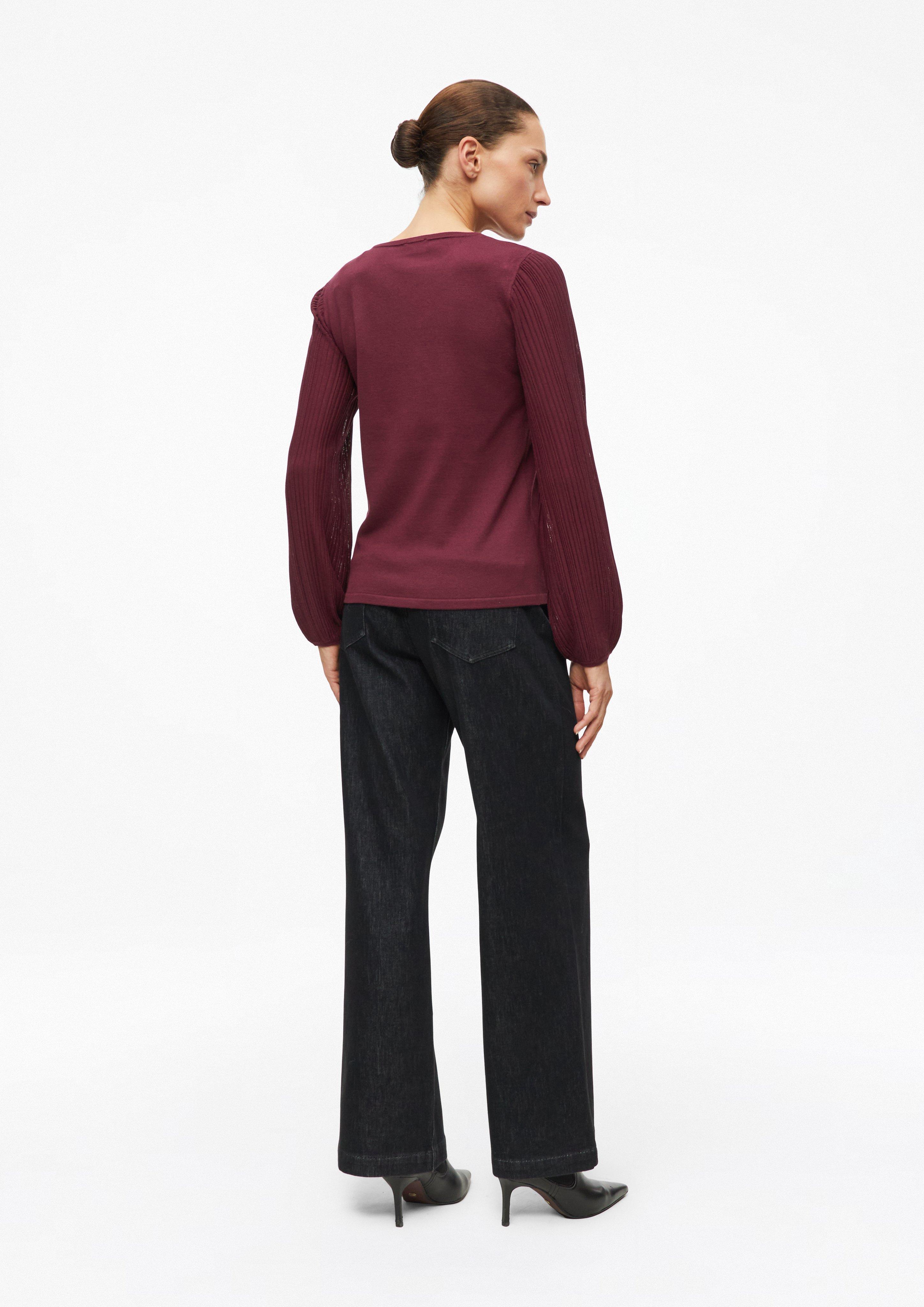 Femmes Pull en tricot en rouge de s.Oliver BLACK LABEL