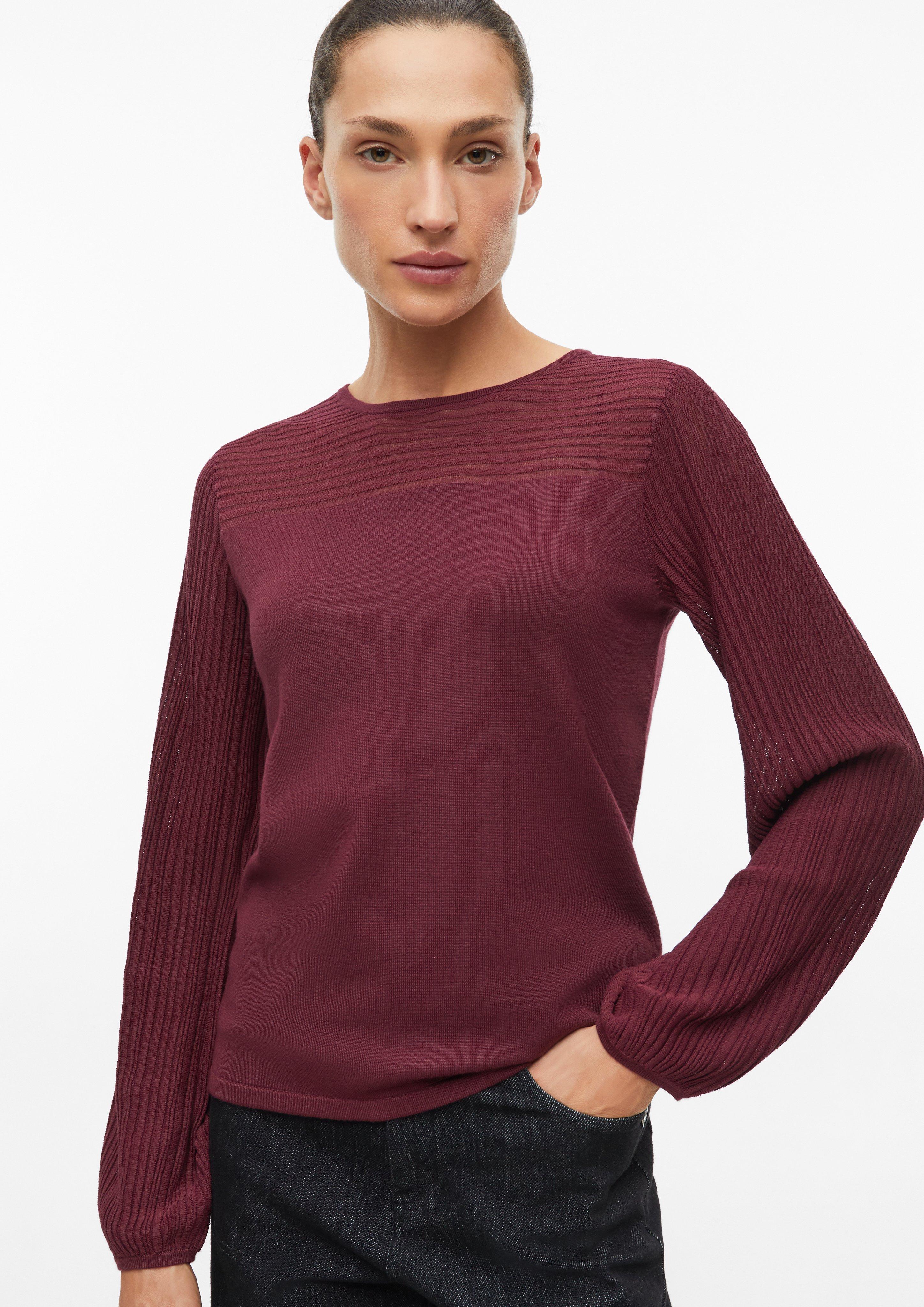 Femmes Pull en tricot en rouge de s.Oliver BLACK LABEL