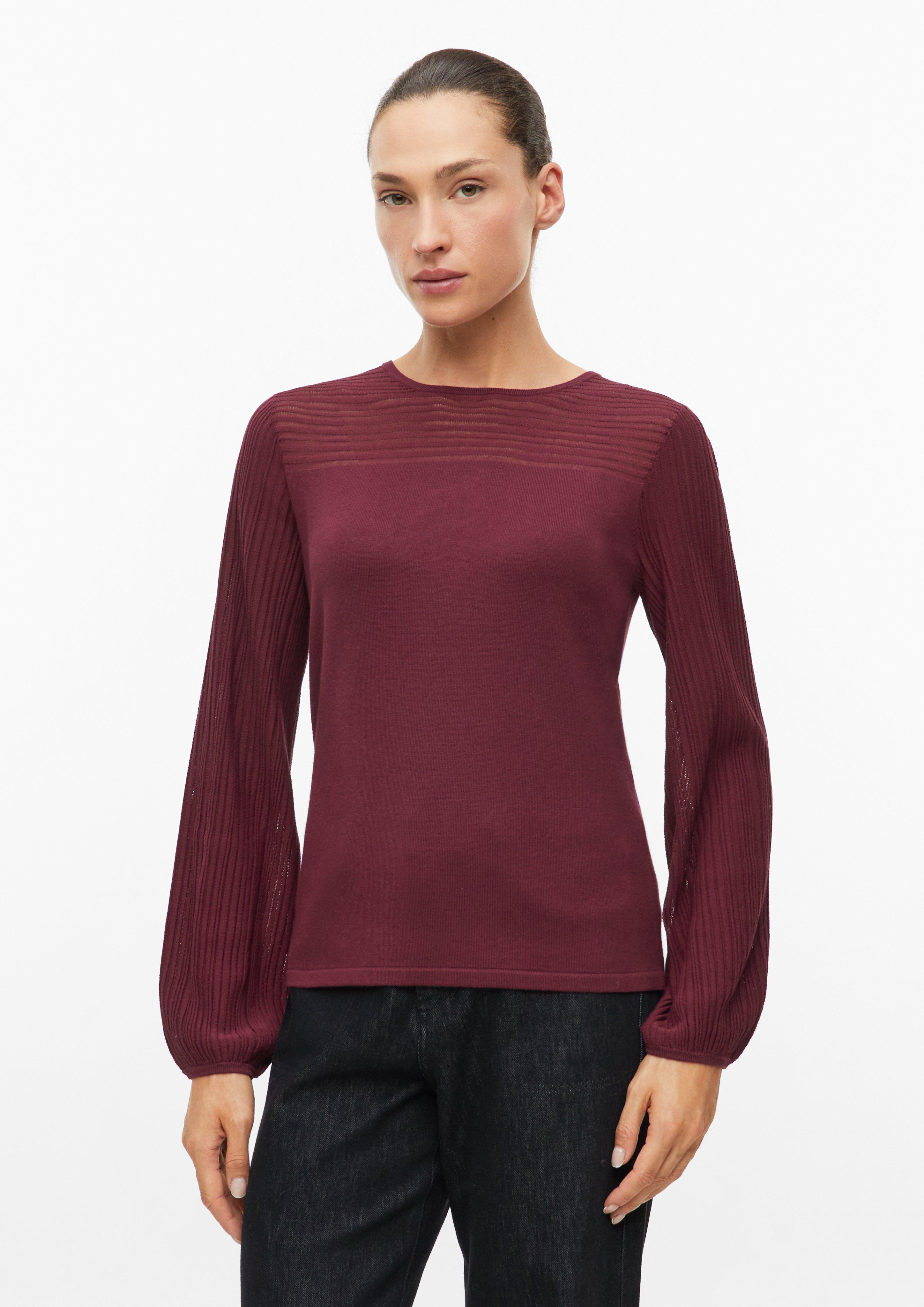 Pull en tricot en bordeaux de s.Oliver BLACK LABEL