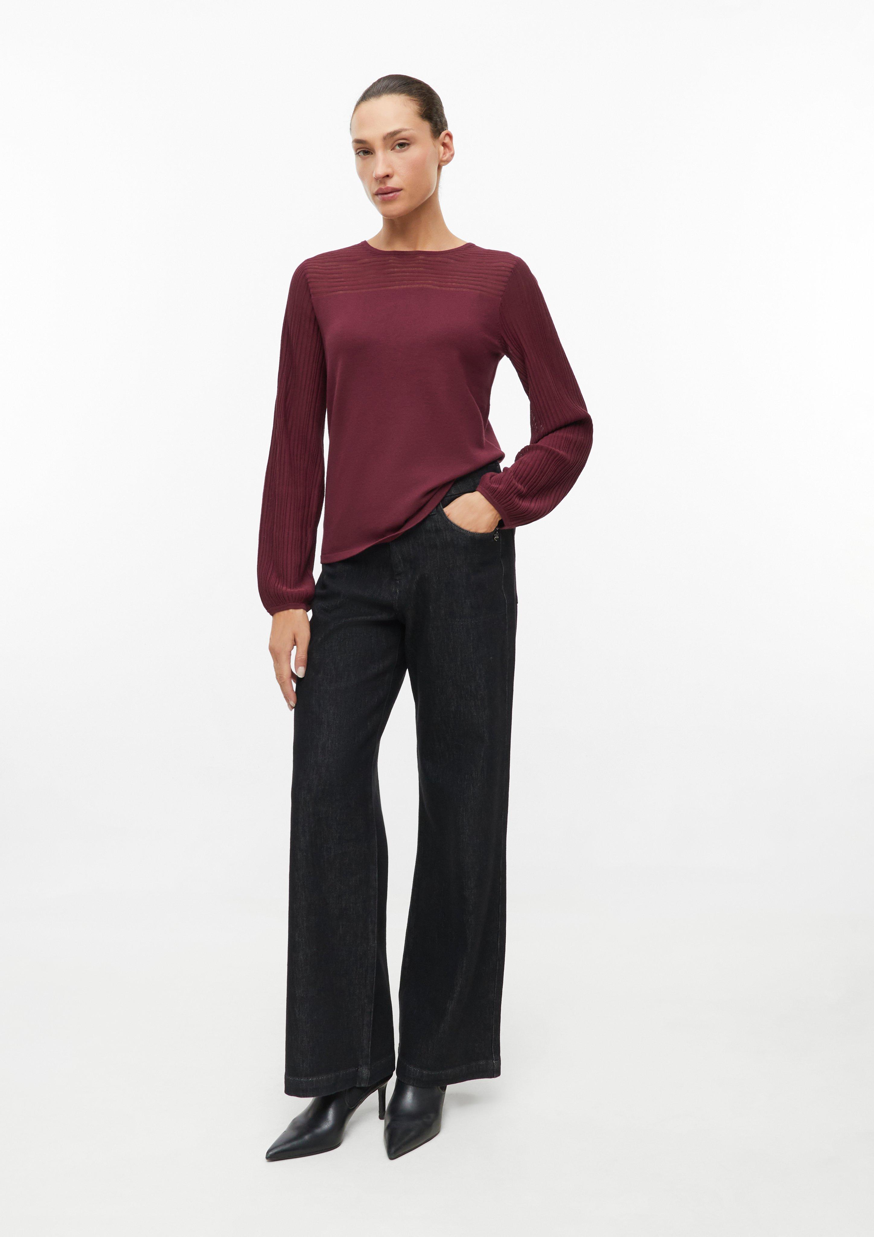 Femmes Pull en tricot en rouge de s.Oliver BLACK LABEL