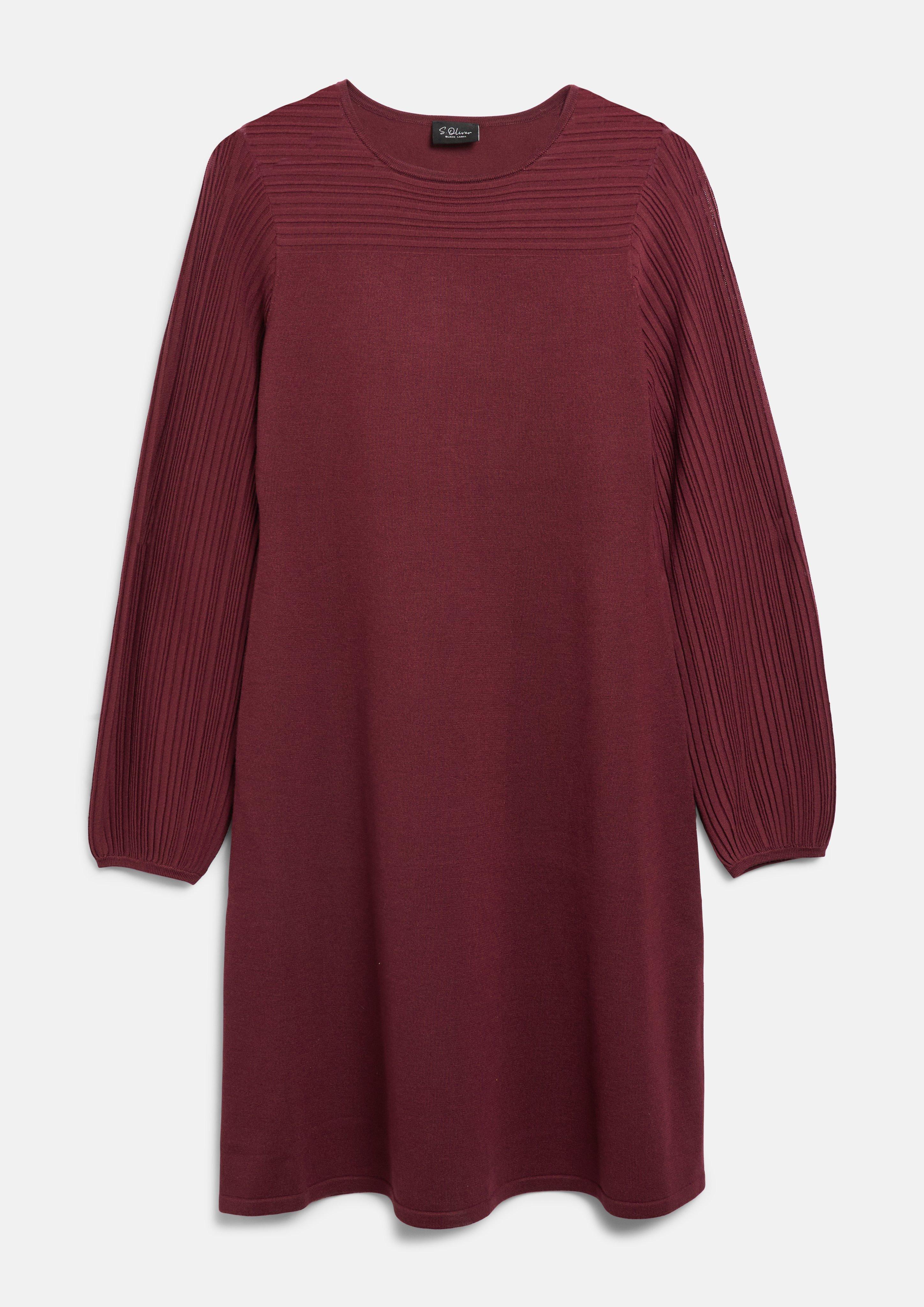 Femmes Robe en rouge de s.Oliver BLACK LABEL