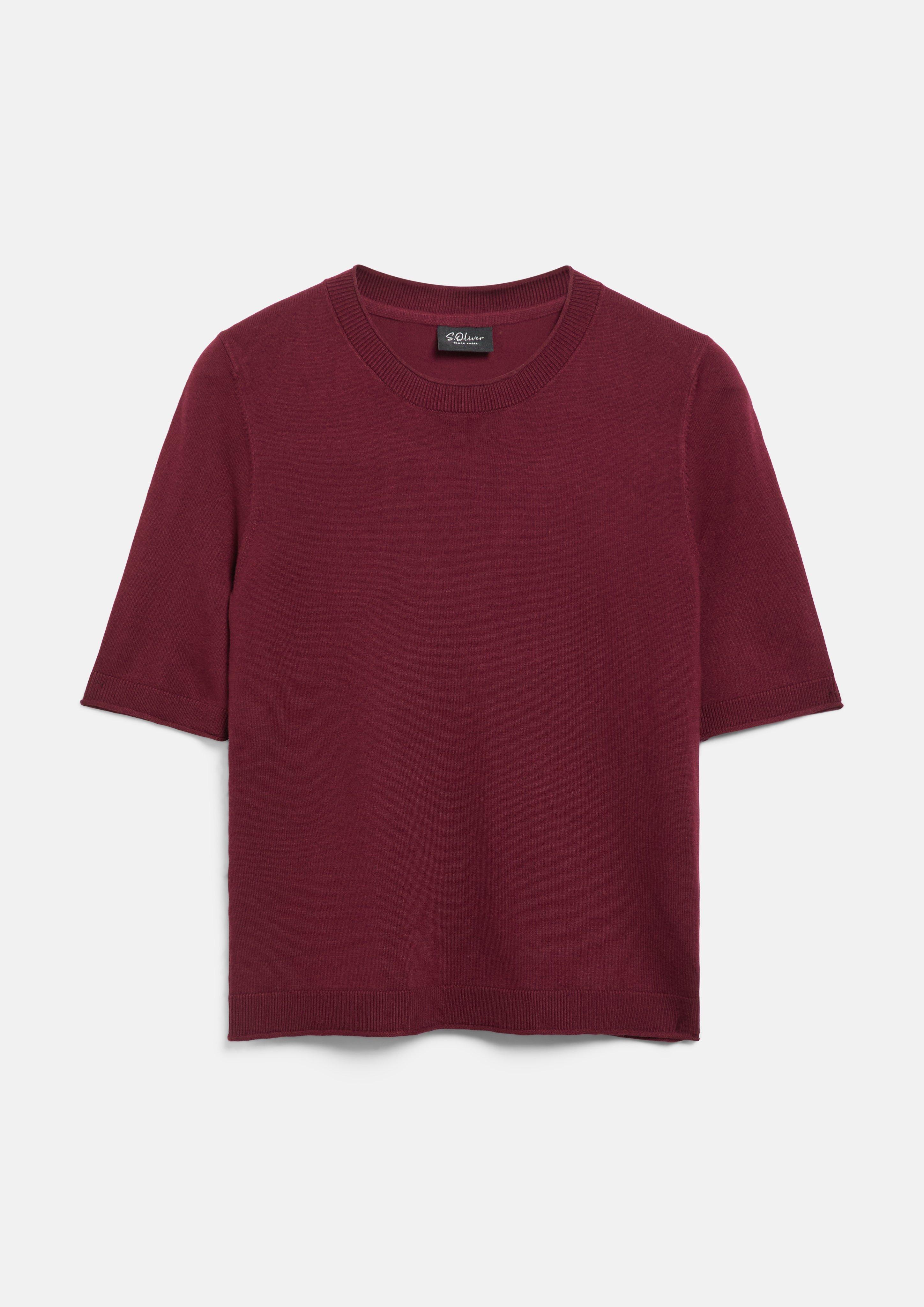 Pull en tricot en bordeaux de s.Oliver BLACK LABEL