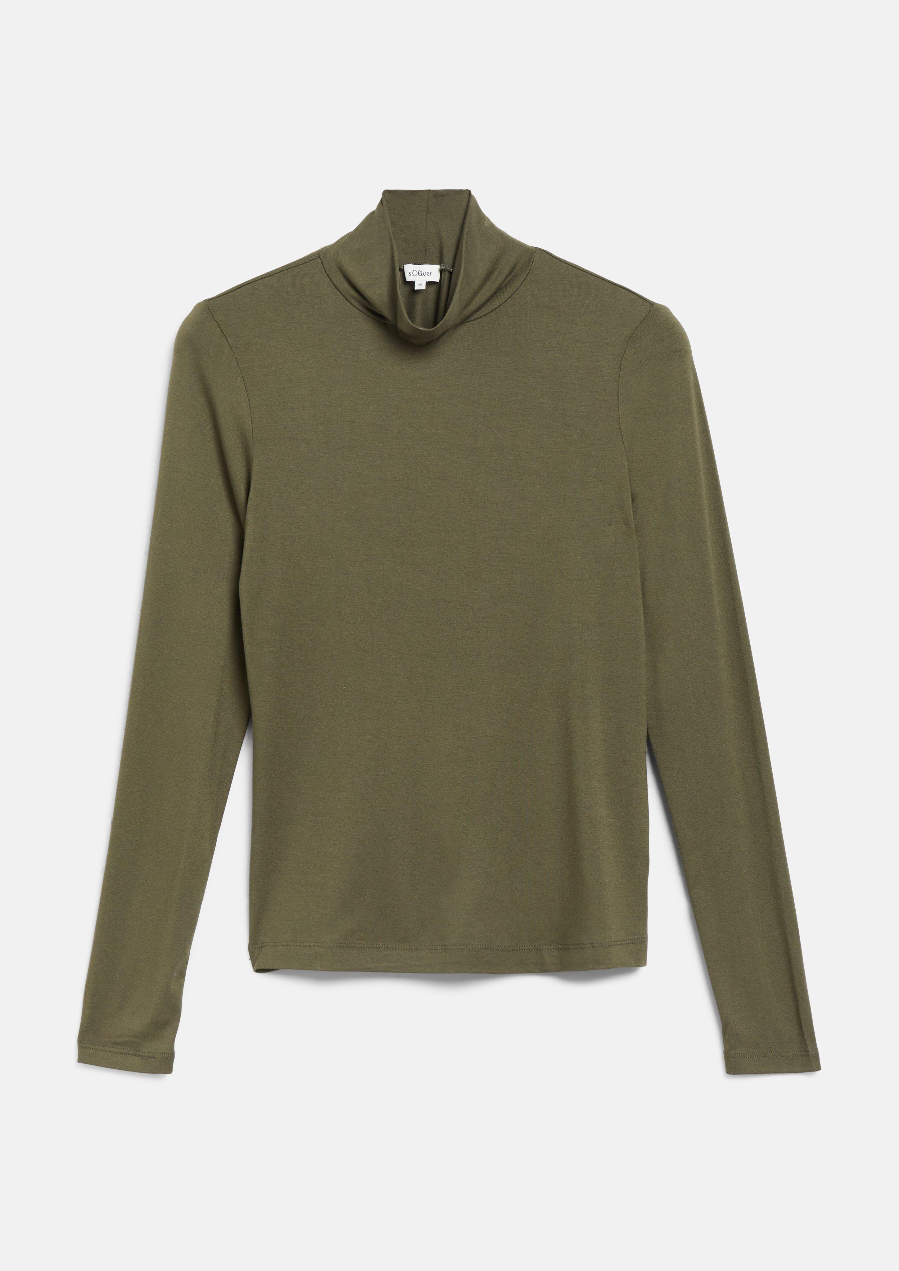 Women T-Shirt in olive by s.Oliver