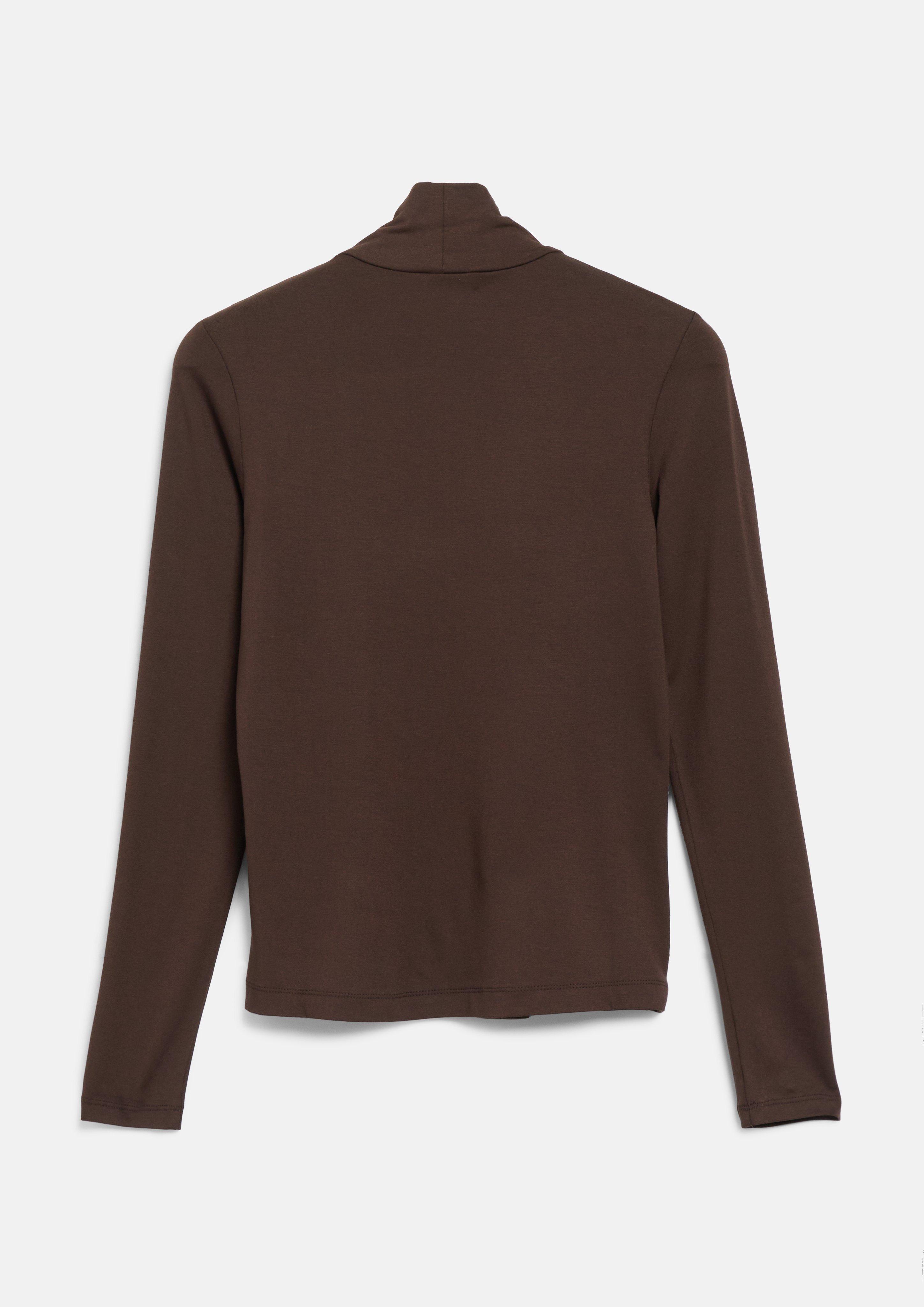Dames T-Shirt in bruin van s.Oliver