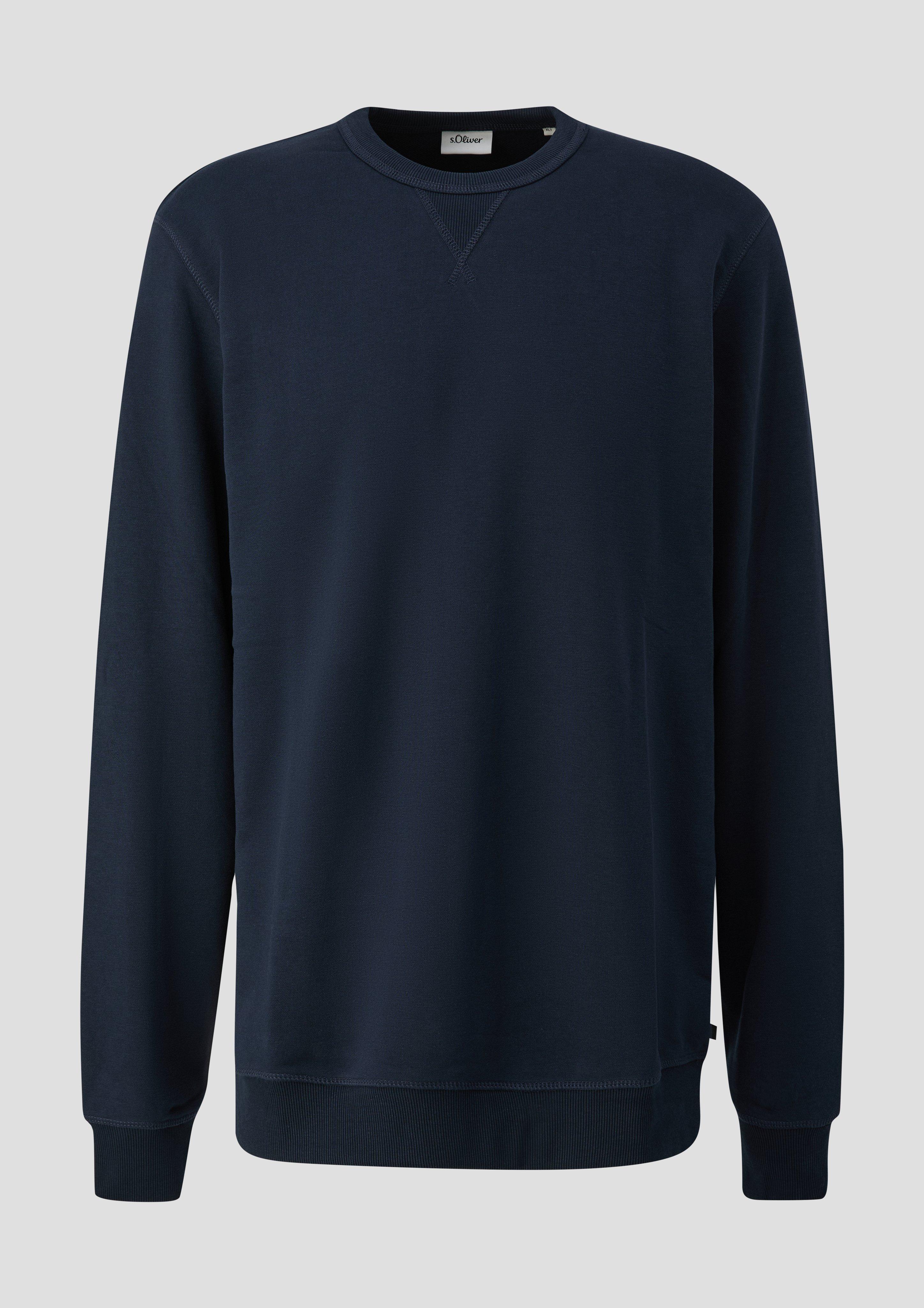 Hommes Sweat-shirt en bleu de s.Oliver Men Tall Sizes