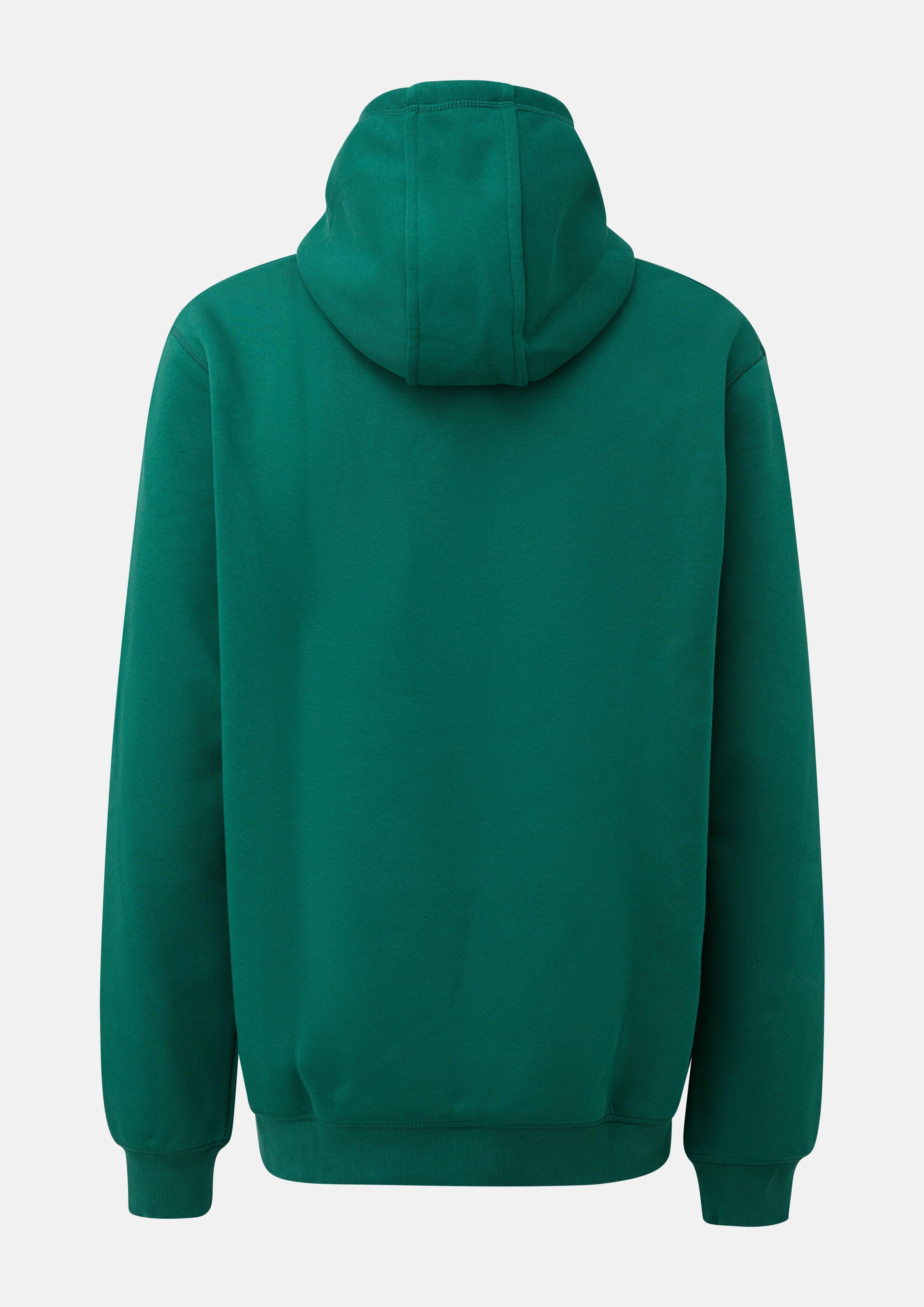 Heren Sweatshirt in groen van s.Oliver Men Tall Sizes