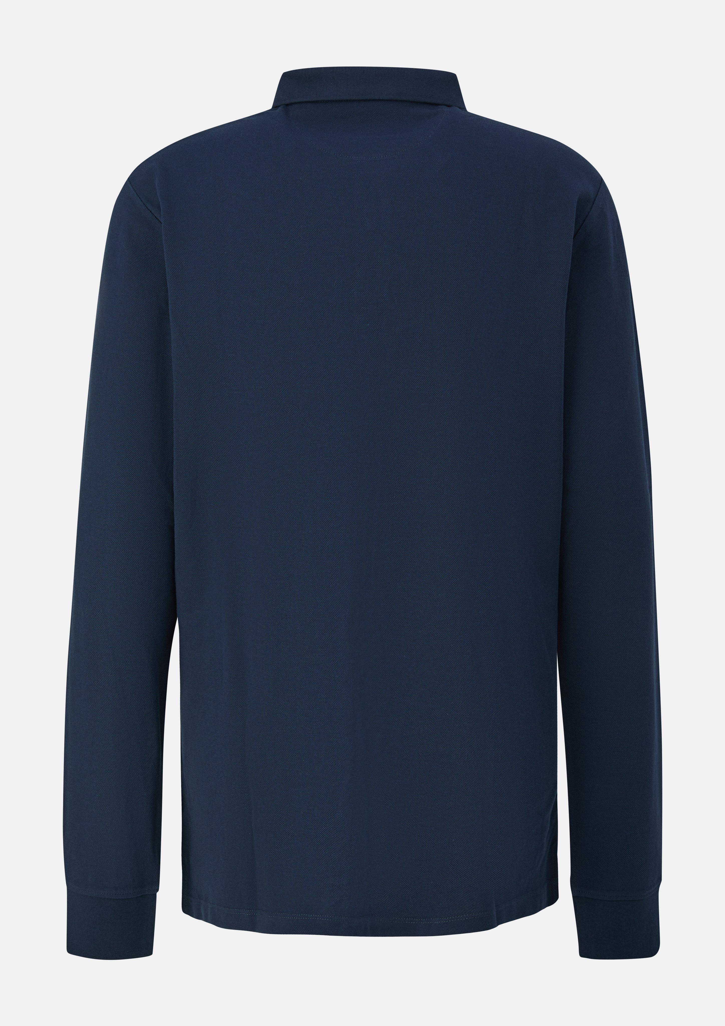 Men Polo Shirt in blue by s.Oliver Men Tall Sizes