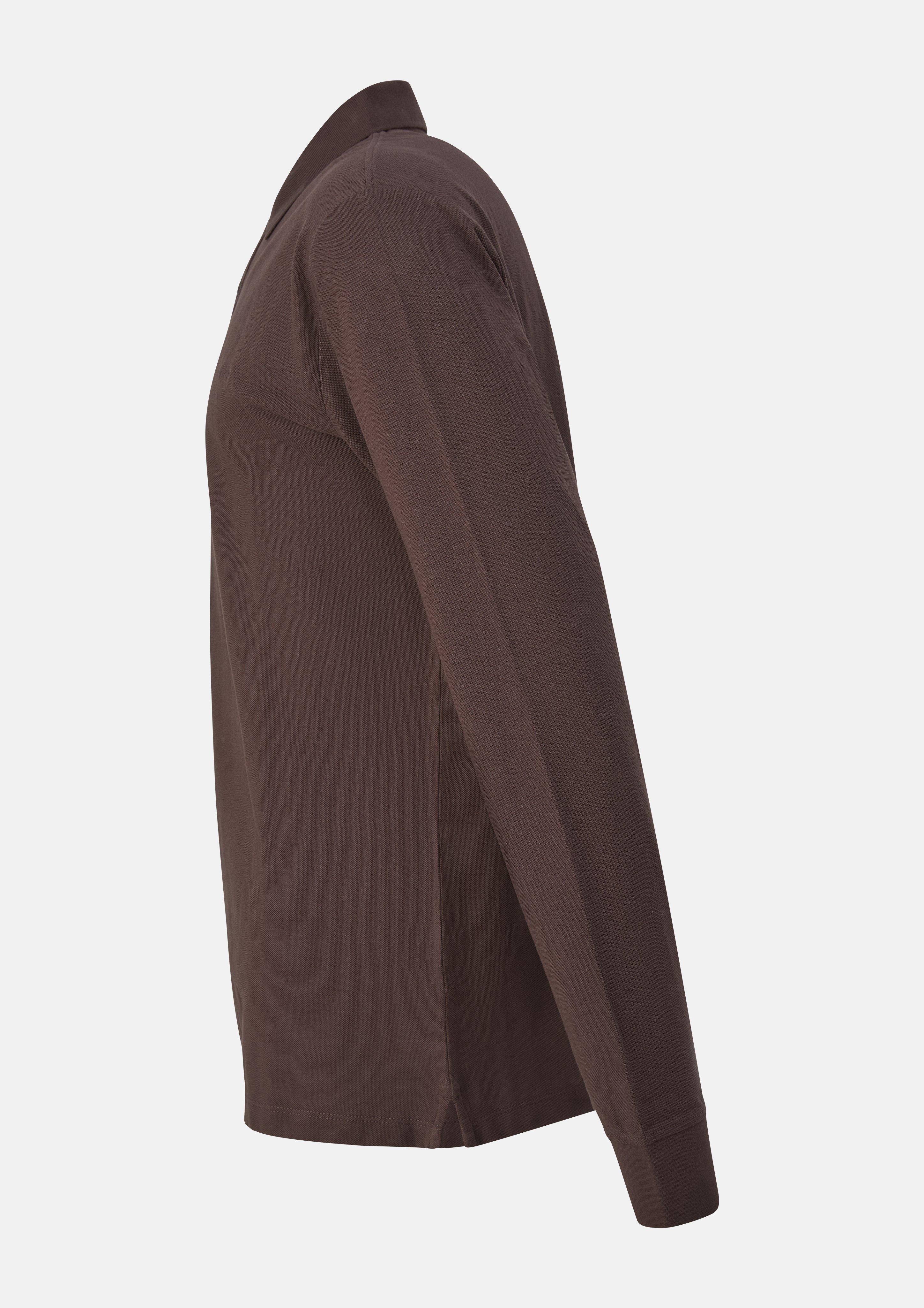 Hommes Polo en brun de s.Oliver Men Tall Sizes