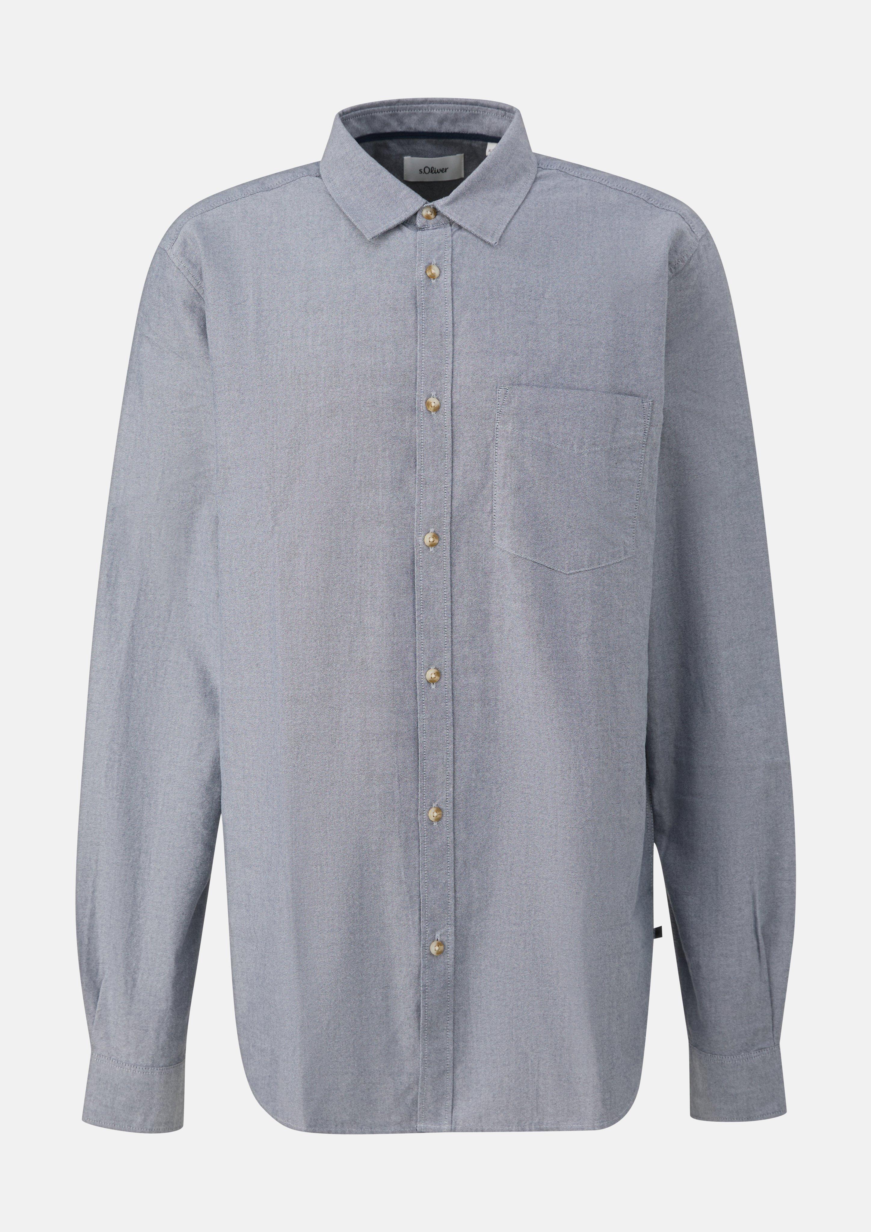 Košeľa vo farbe námornická modrá od s.Oliver Men Tall Sizes
