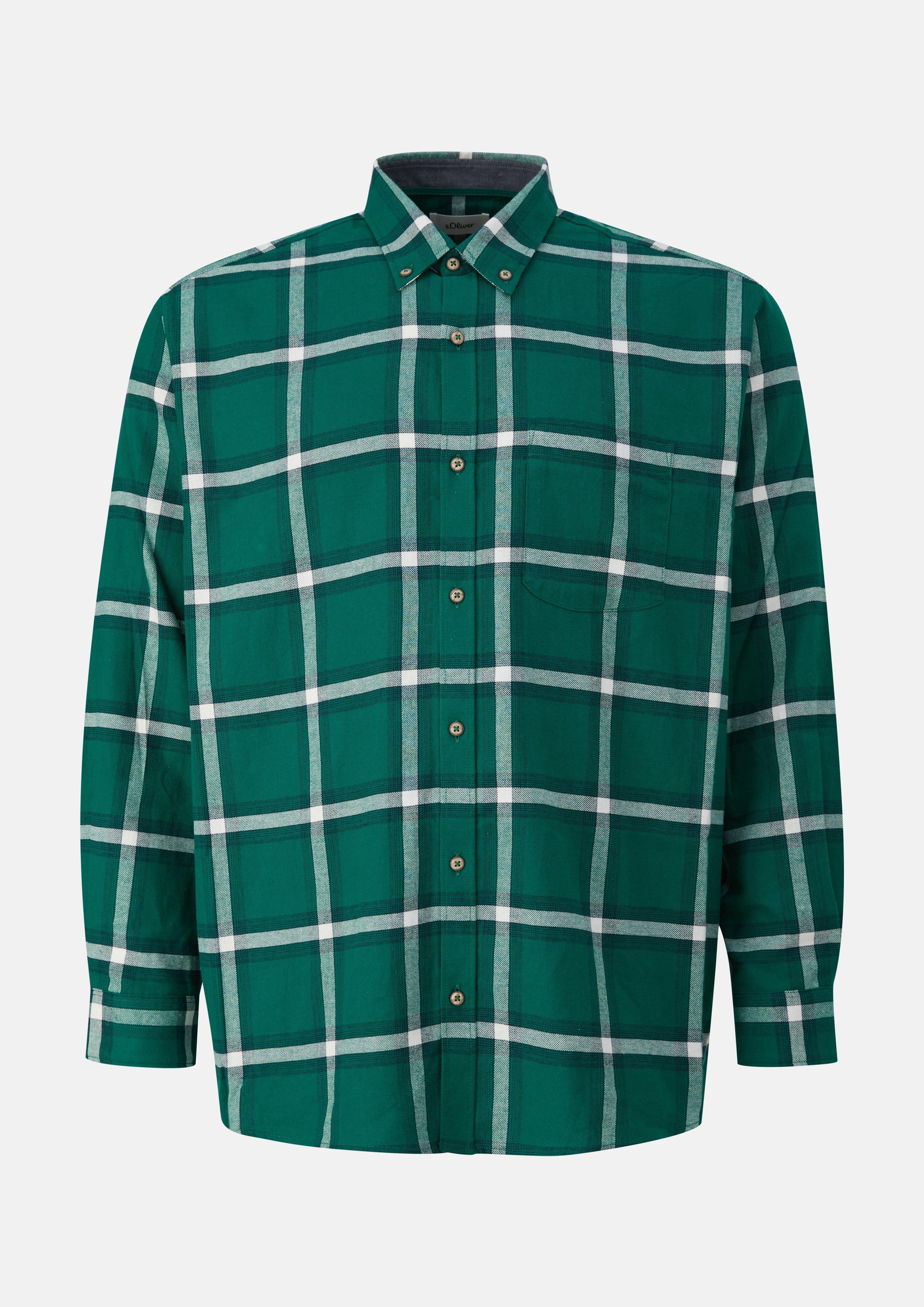 Hommes Chemise en multicolore de s.Oliver Men Big Sizes