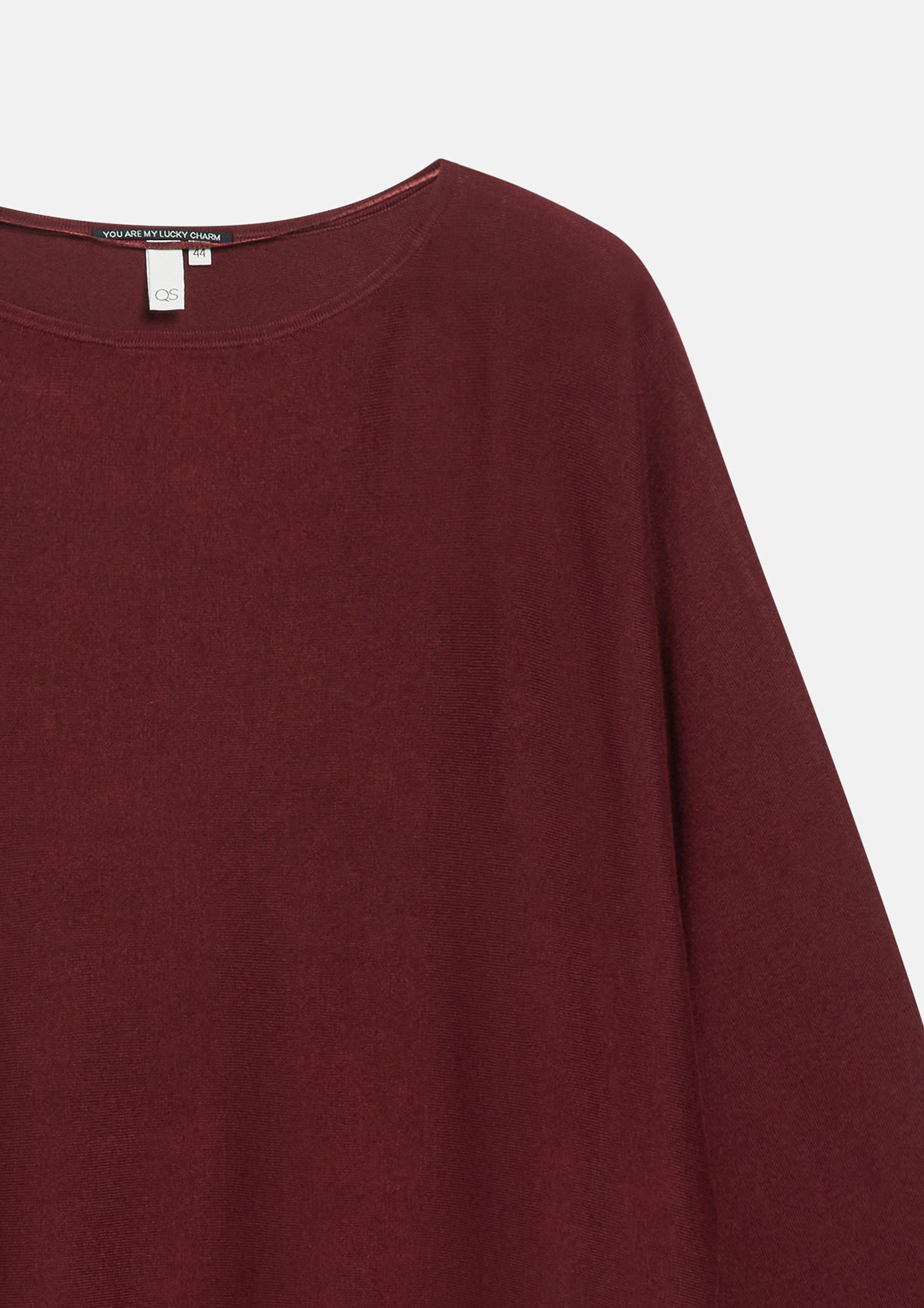 Damen Strickpullover in rot von QS CURVE