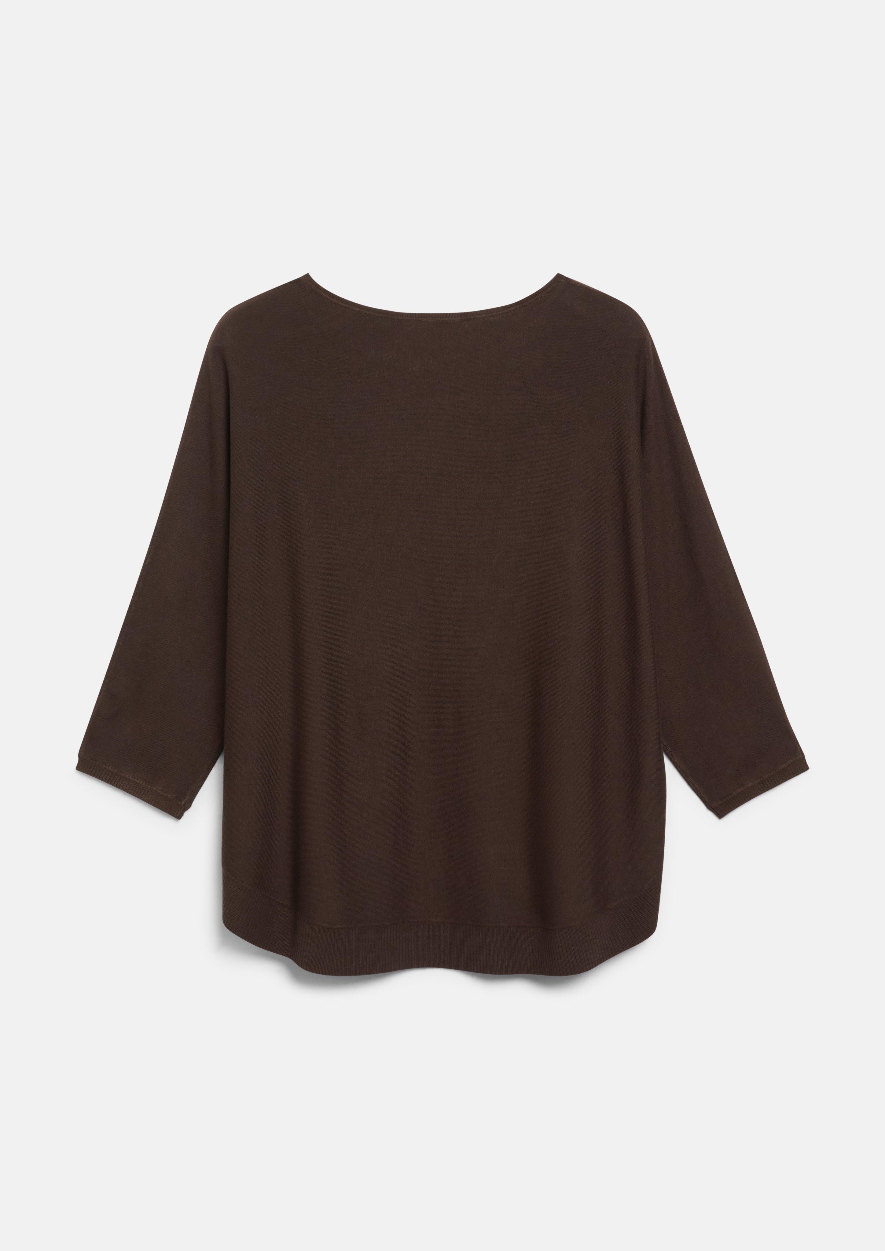 Damen Strickpullover in braun von QS CURVE
