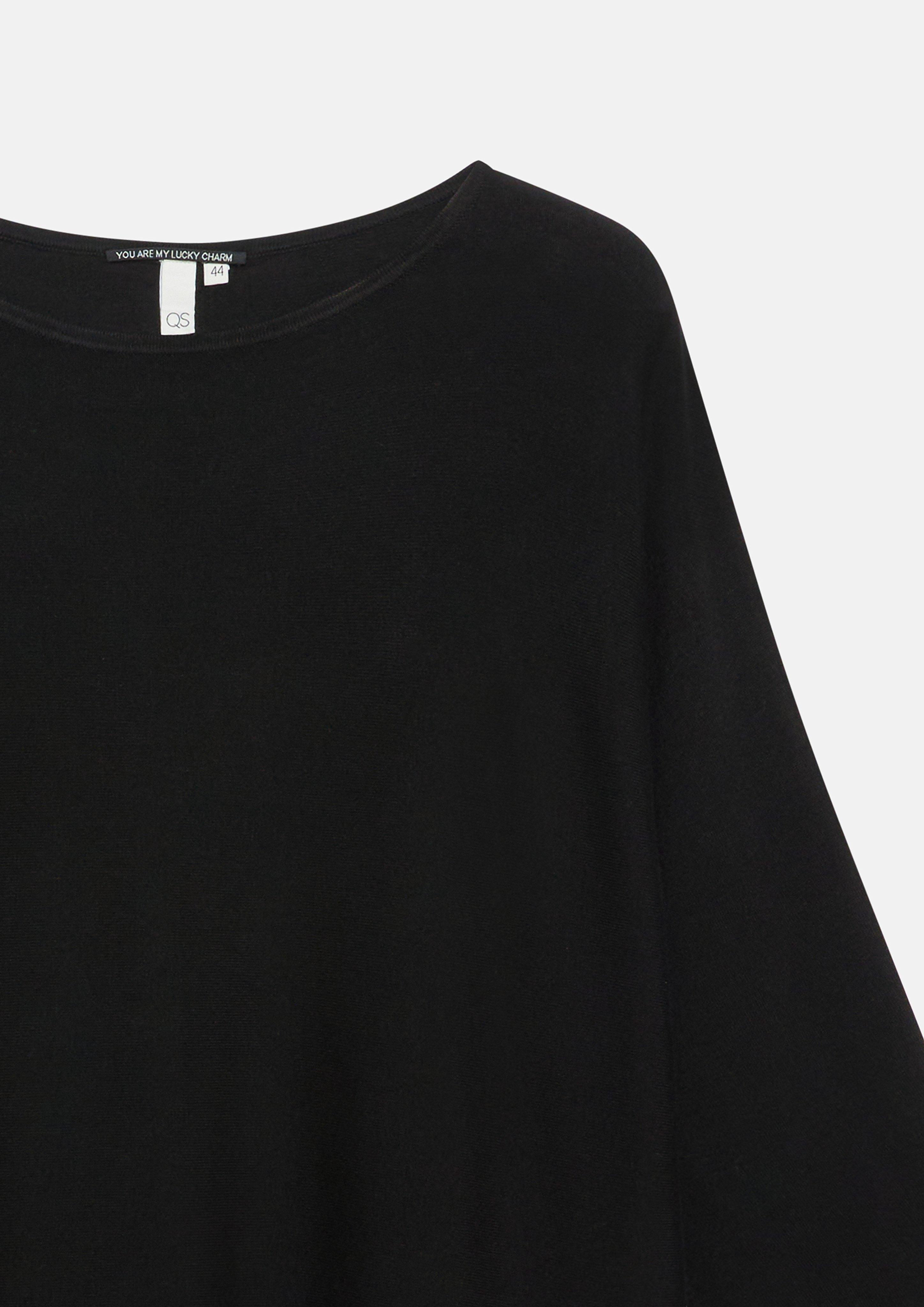 Damen Strickpullover in schwarz von QS CURVE