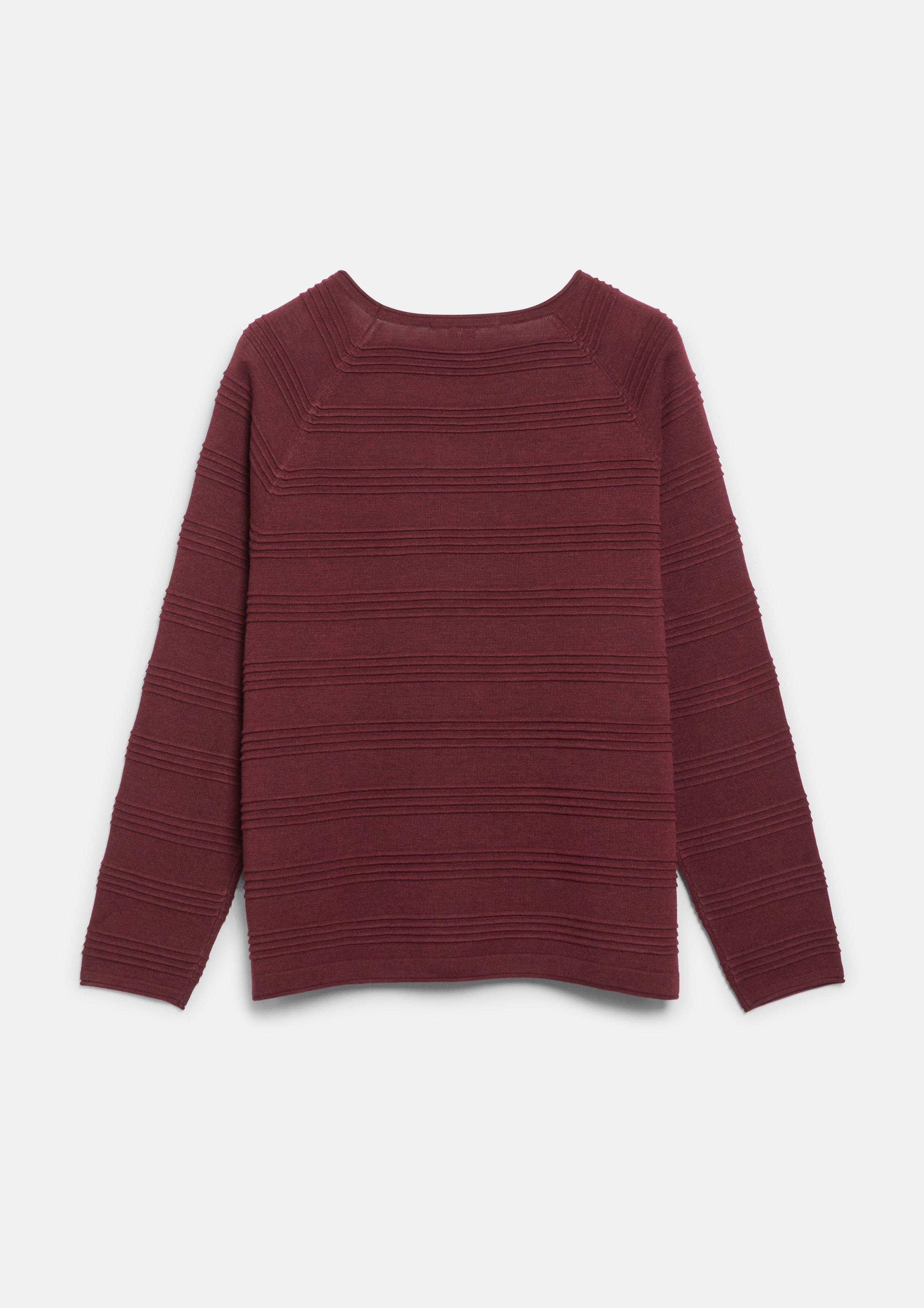 Femmes Pull en tricot en rouge de QS CURVE