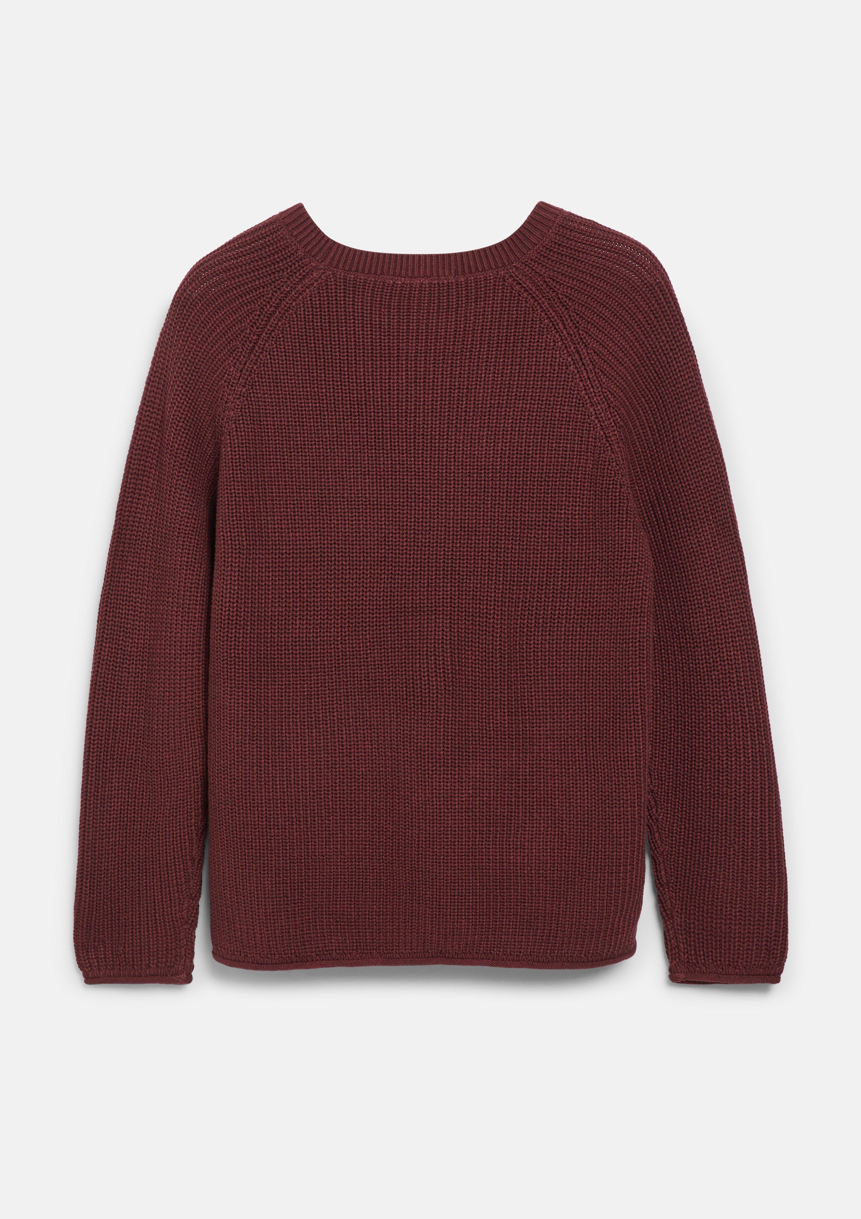 Damen Strickpullover in rot von QS CURVE