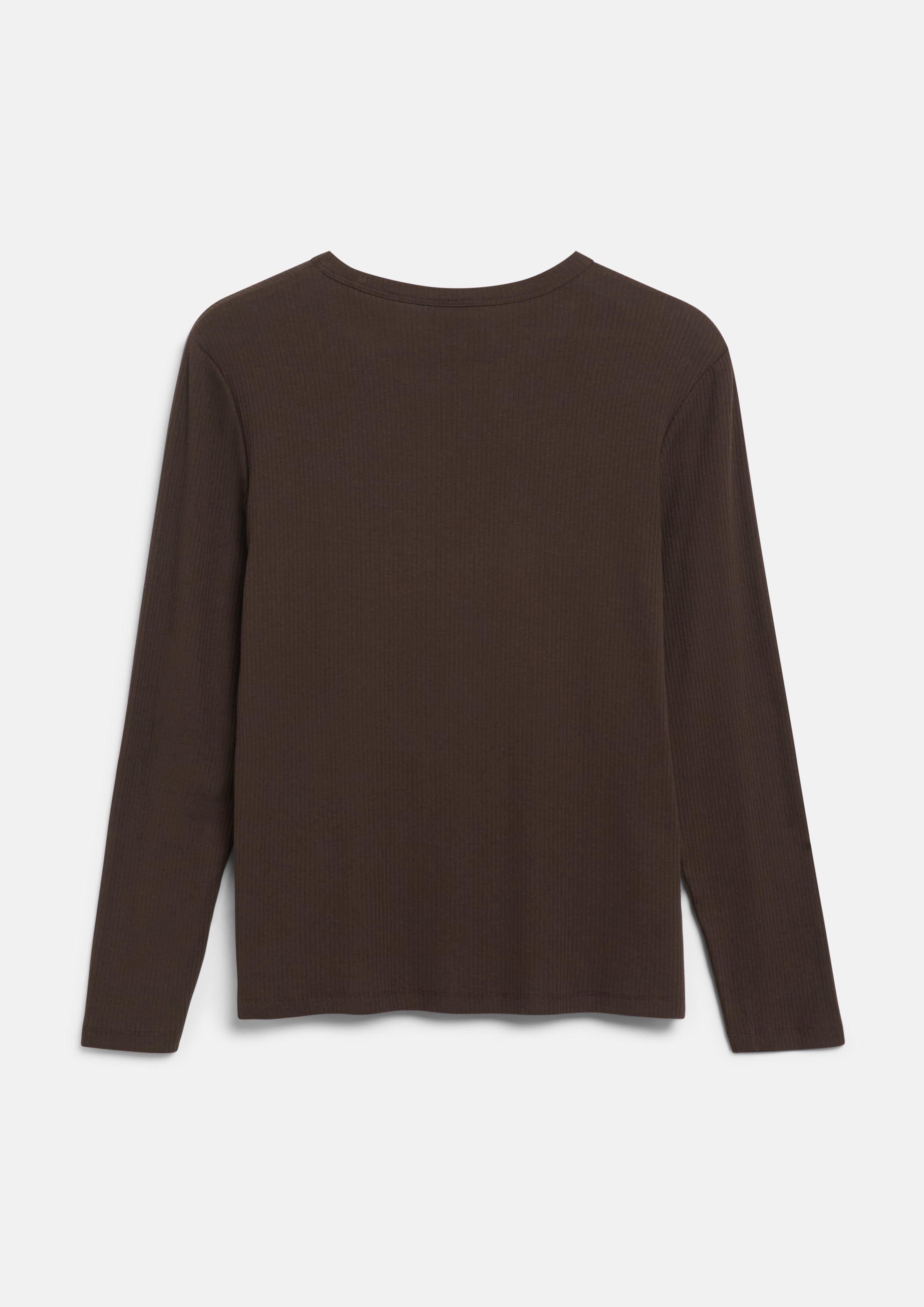 Damen T-Shirt in braun von QS CURVE