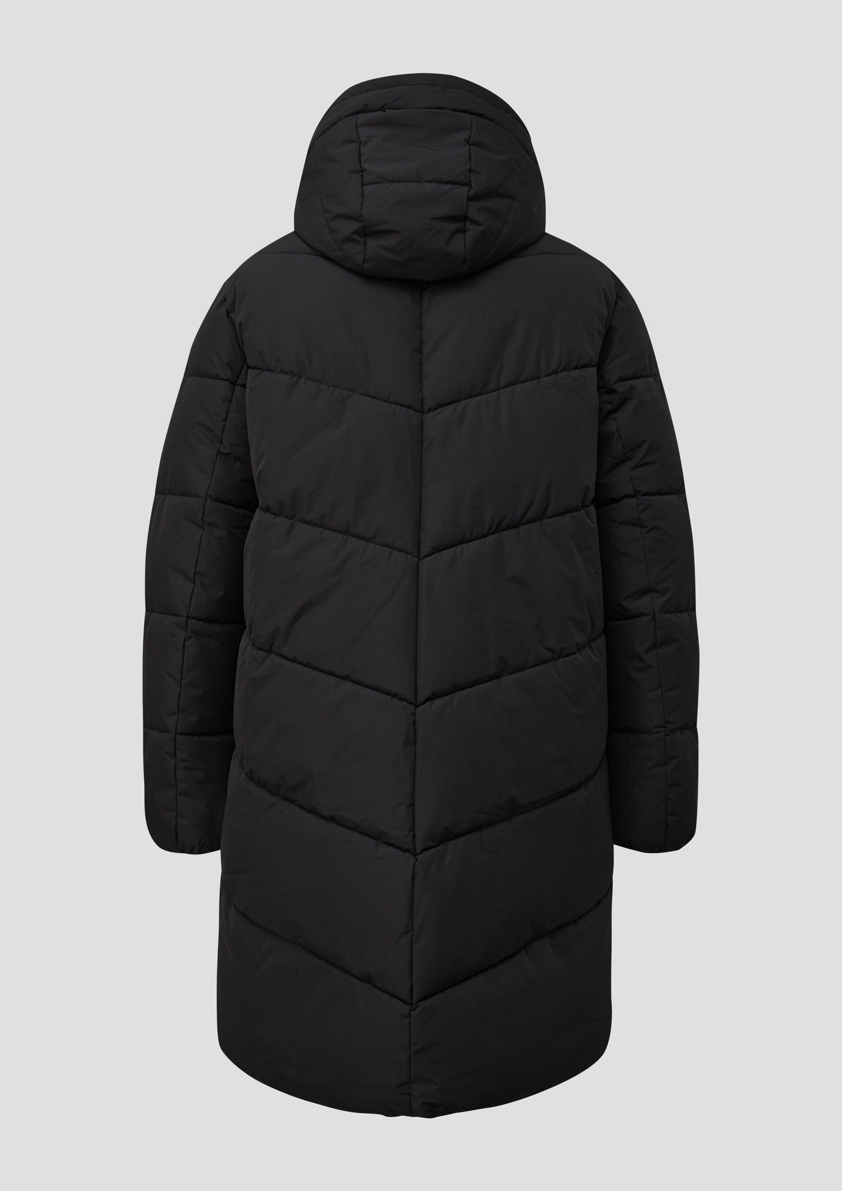 Damen Outdoor-Mantel in schwarz von QS CURVE