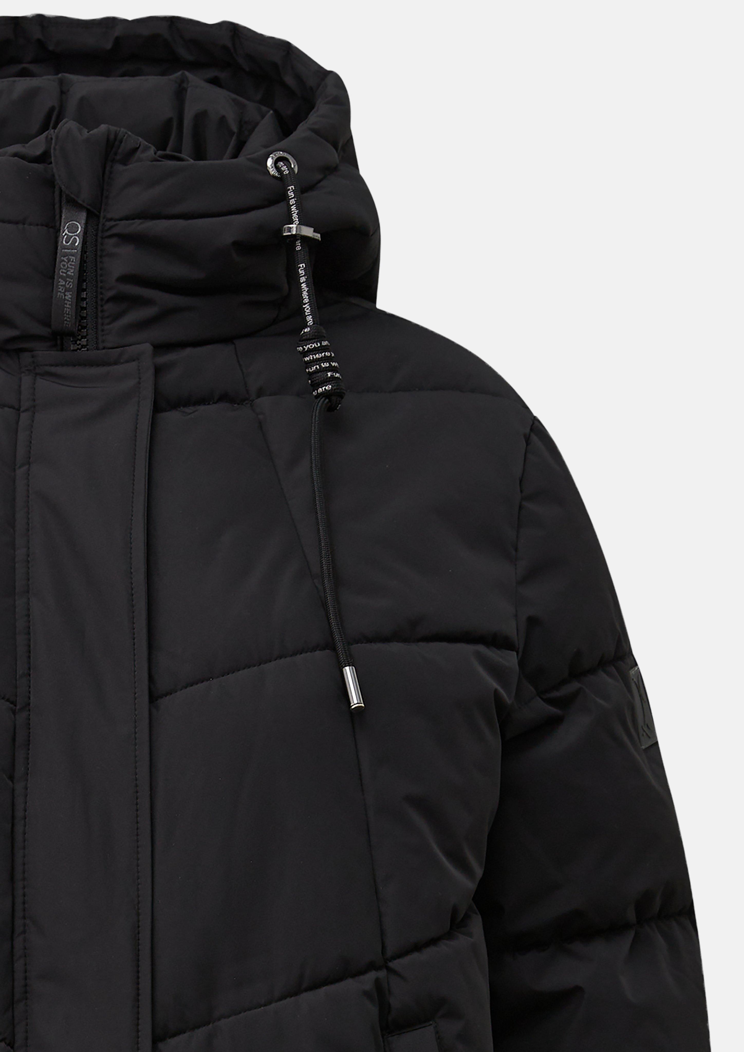 Damen Outdoor-Mantel in schwarz von QS CURVE