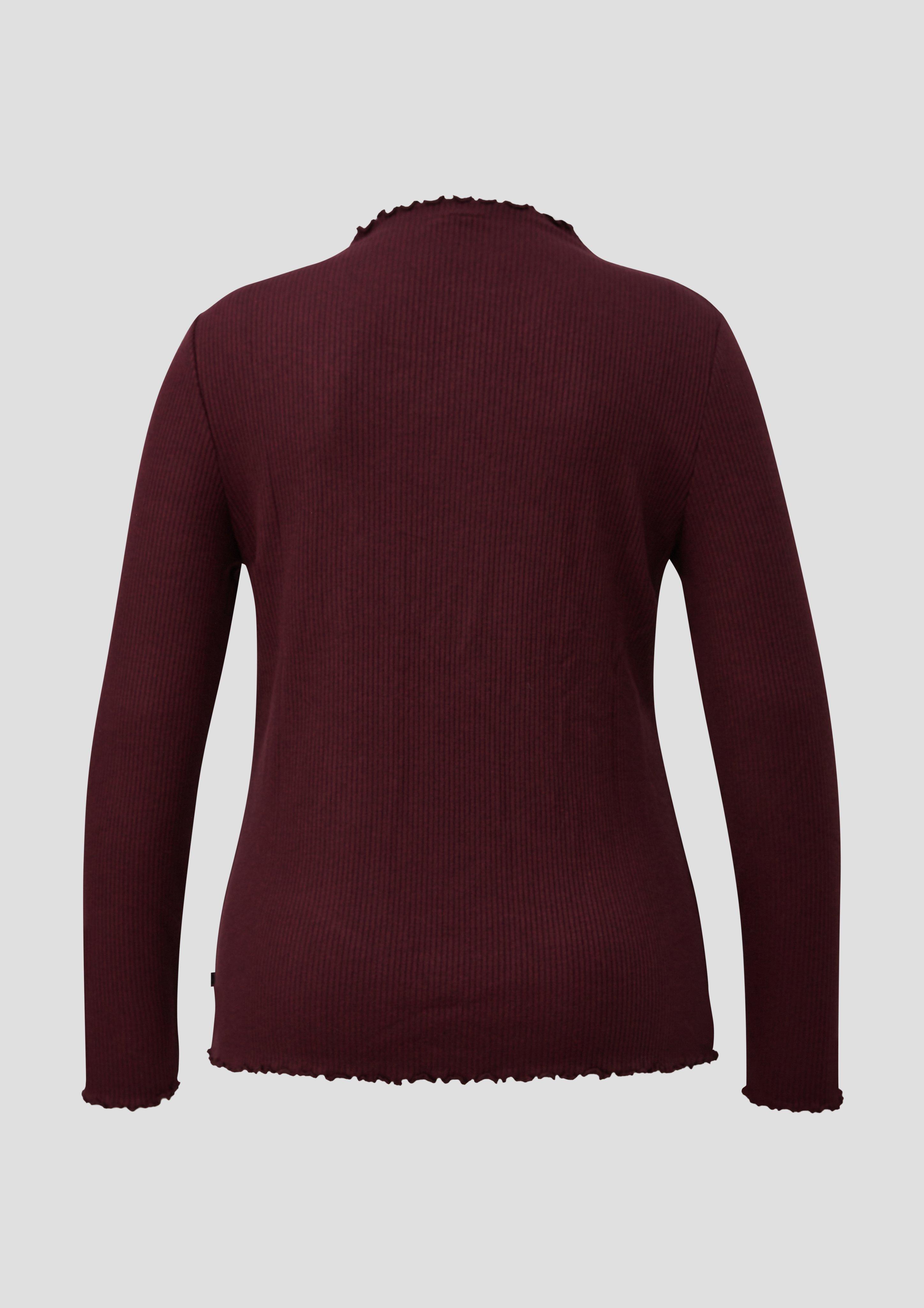 Damen T-Shirt in rot von QS CURVE