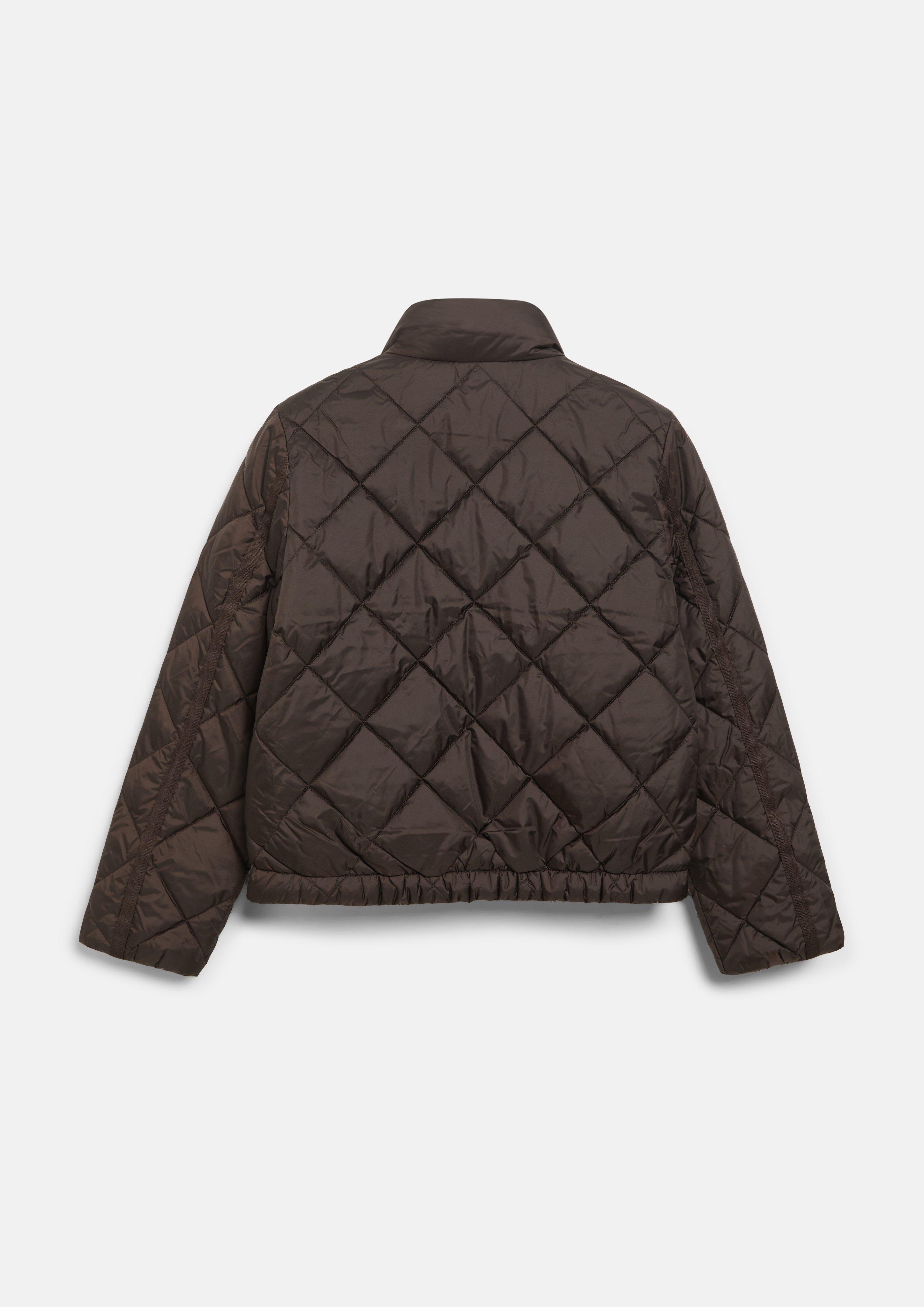 Damen Leichte Steppjacke mit Stehkragen in braun von s.Oliver