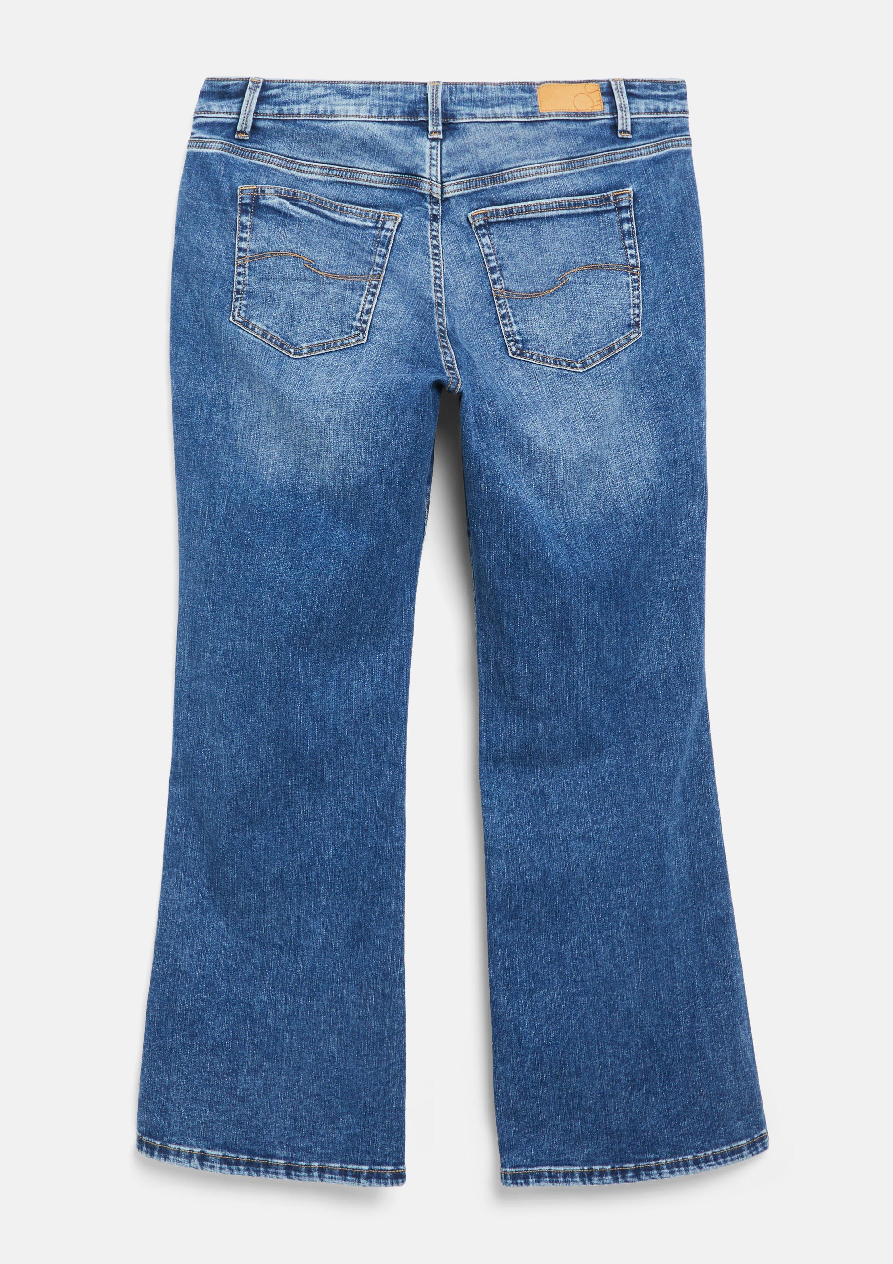 Damen Jeans-Hose in blau von QS CURVE