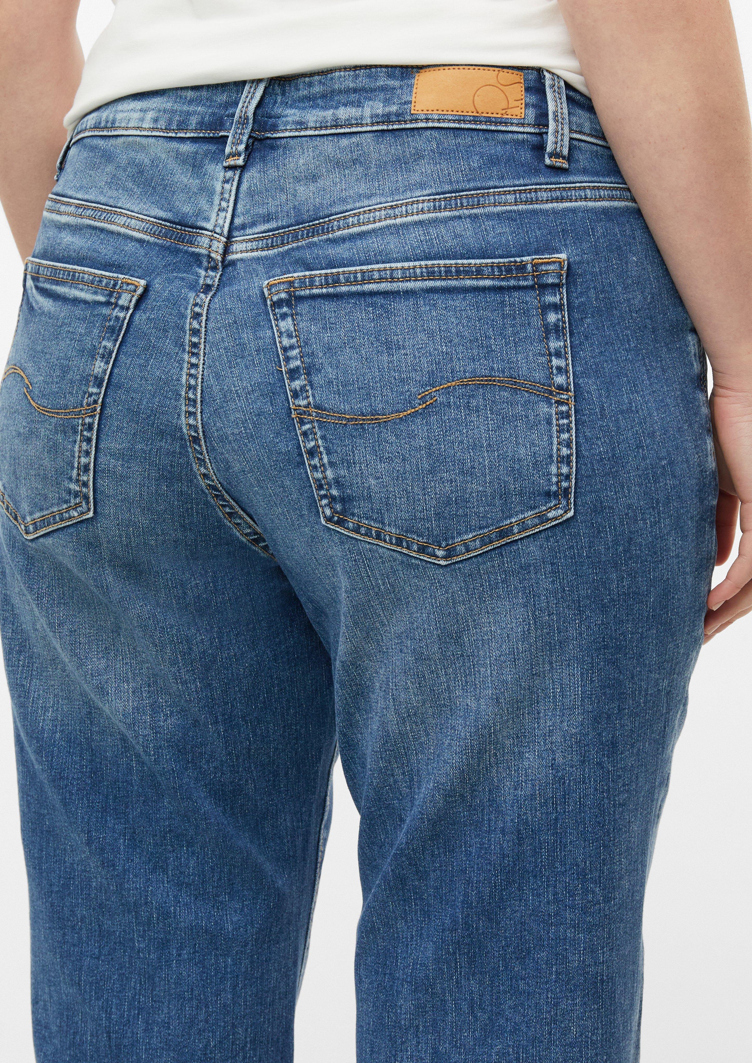 Damen Jeans-Hose in blau von QS CURVE