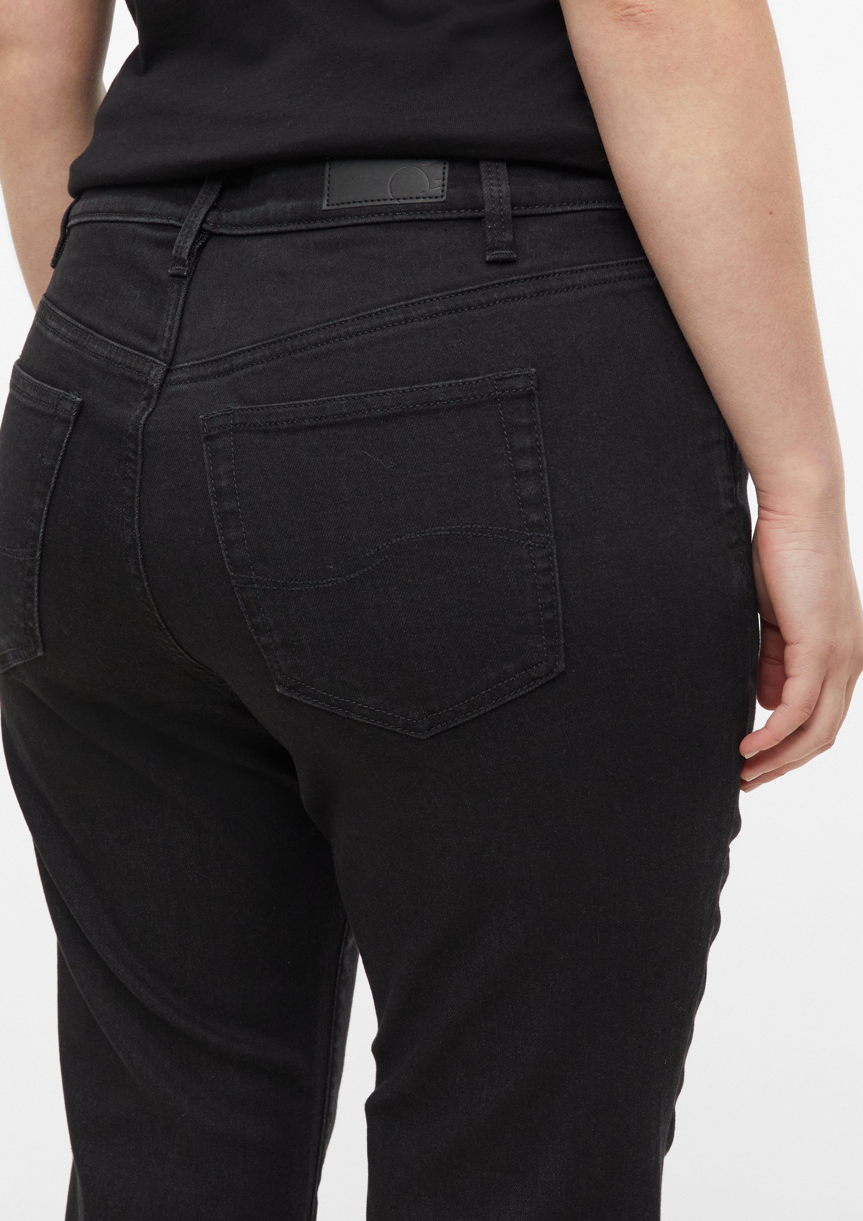 Damen Jeans-Hose in schwarz von QS CURVE