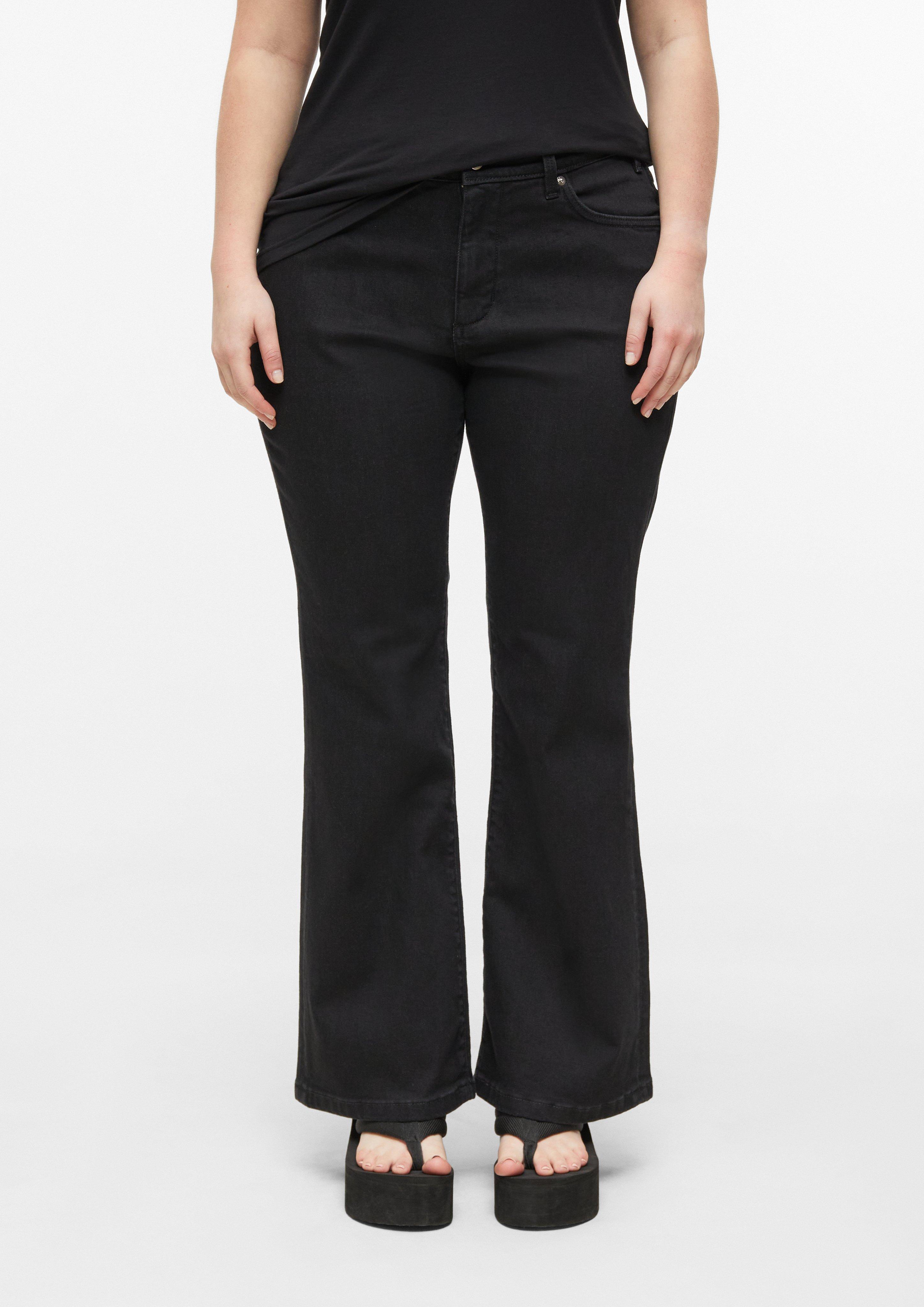 Damen Jeans-Hose in schwarz von QS CURVE