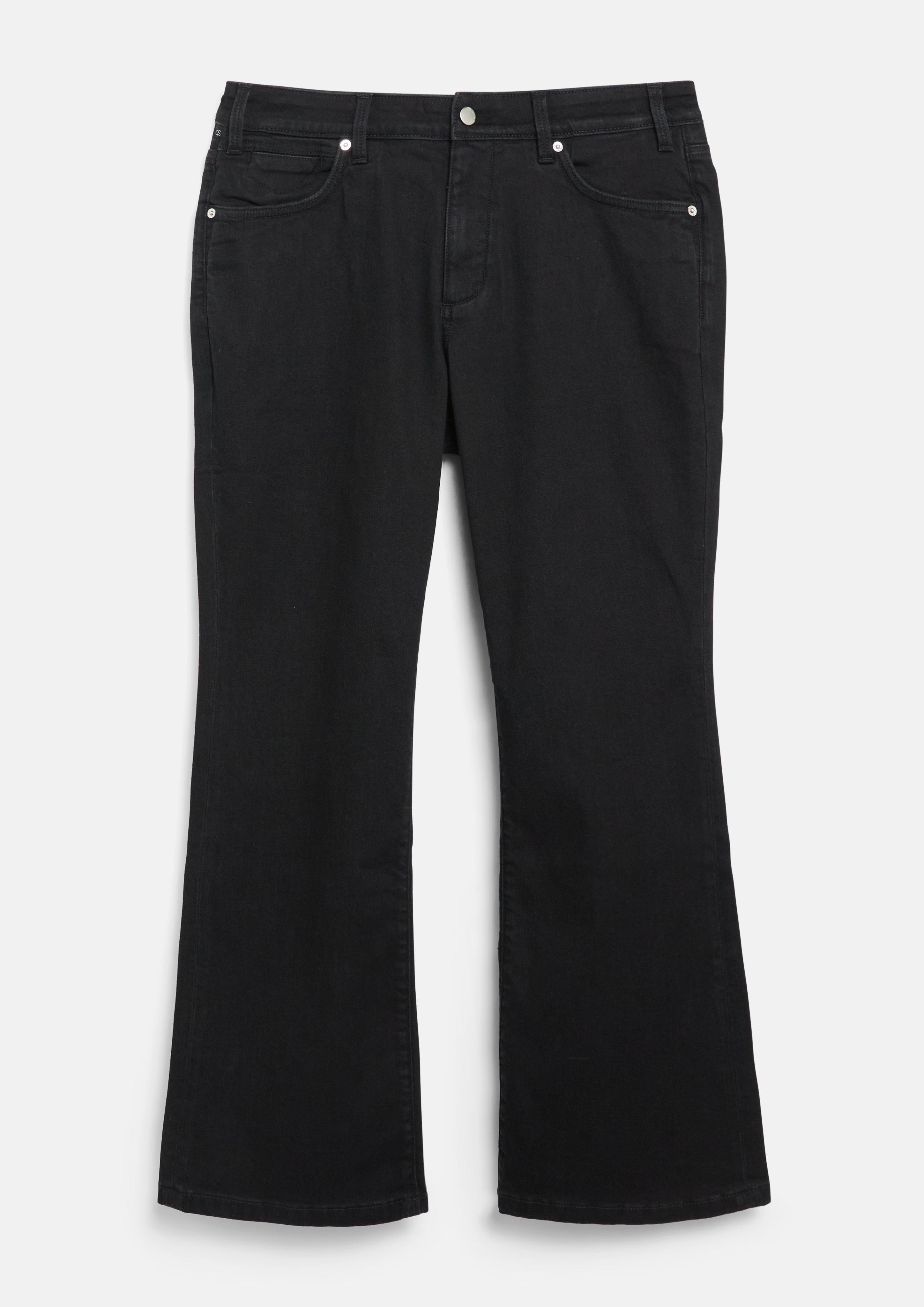 Damen Jeans-Hose in schwarz von QS CURVE