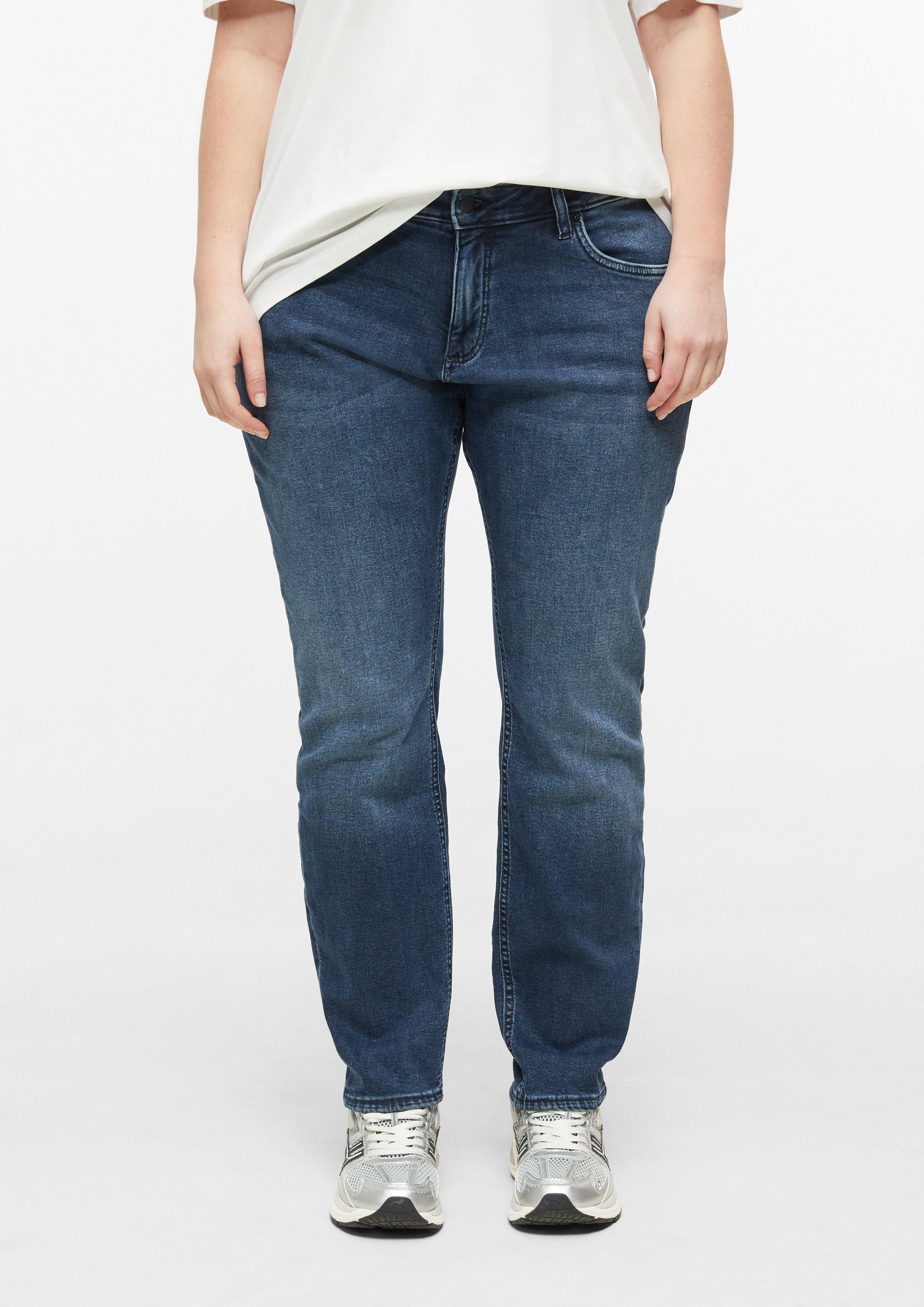 Femmes Pantalon en jean en bleu de QS CURVE