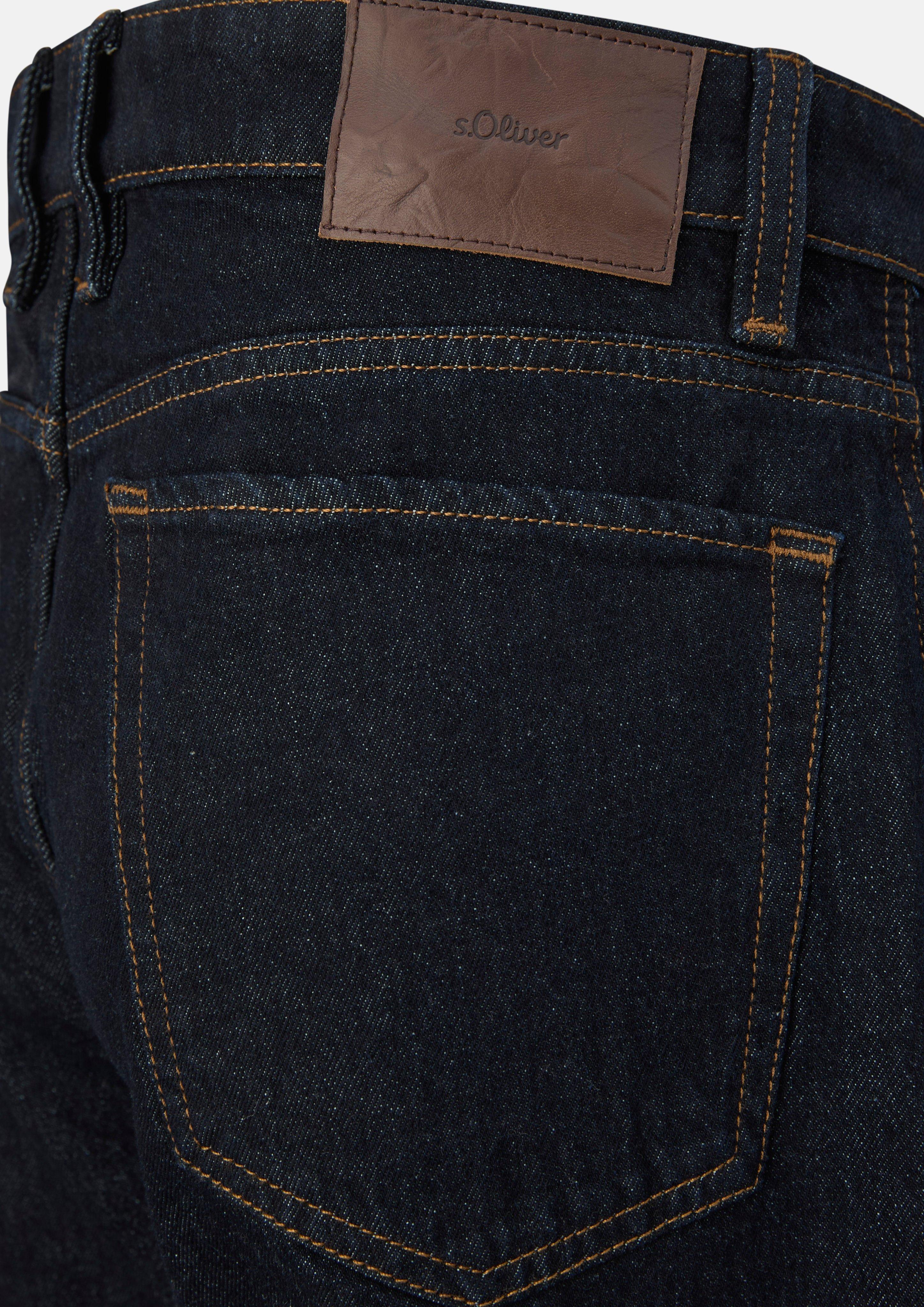 Moški Jeans hlače York/ kroj Regular Fit / Mid Rise/ raven kroj / Rinsed Wash v barvi modra od s.Oliver Men Big Sizes
