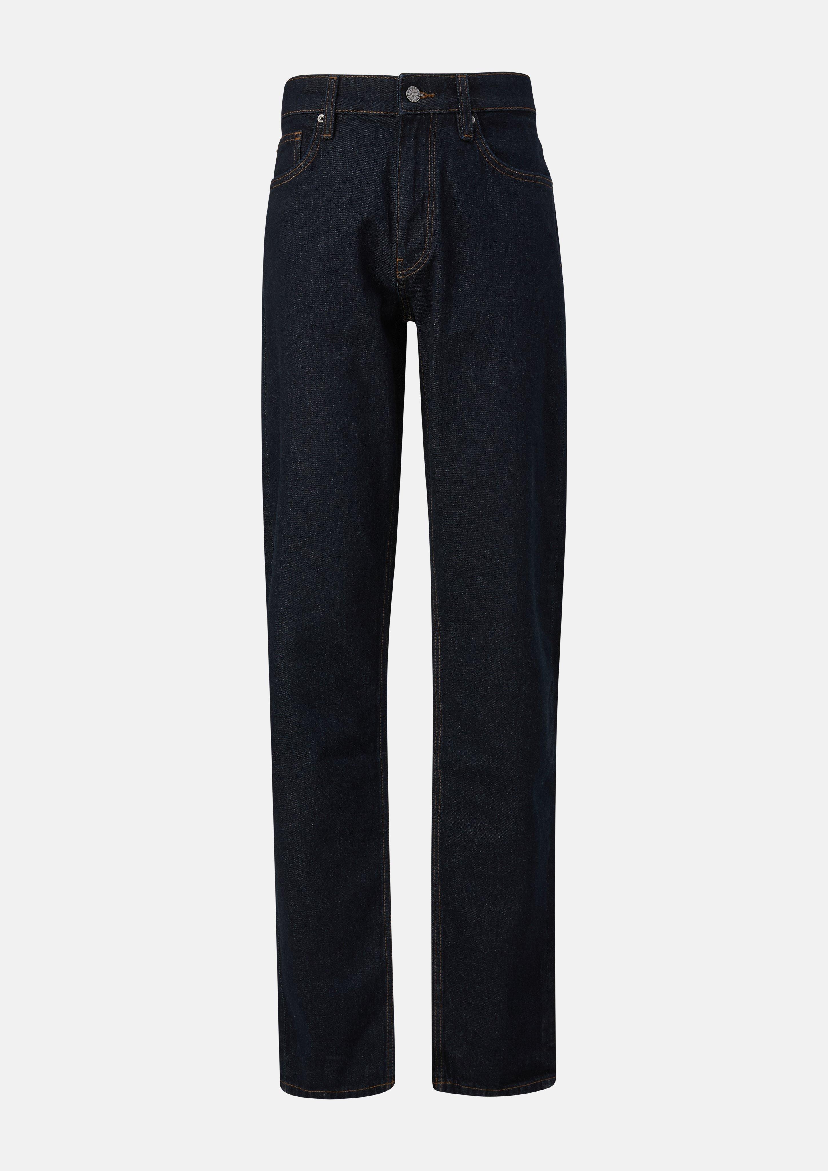 Jeans hlače York/ kroj Regular Fit / Mid Rise/ raven kroj / Rinsed Wash v barvi mornarsko modra od s.Oliver Men Big Sizes