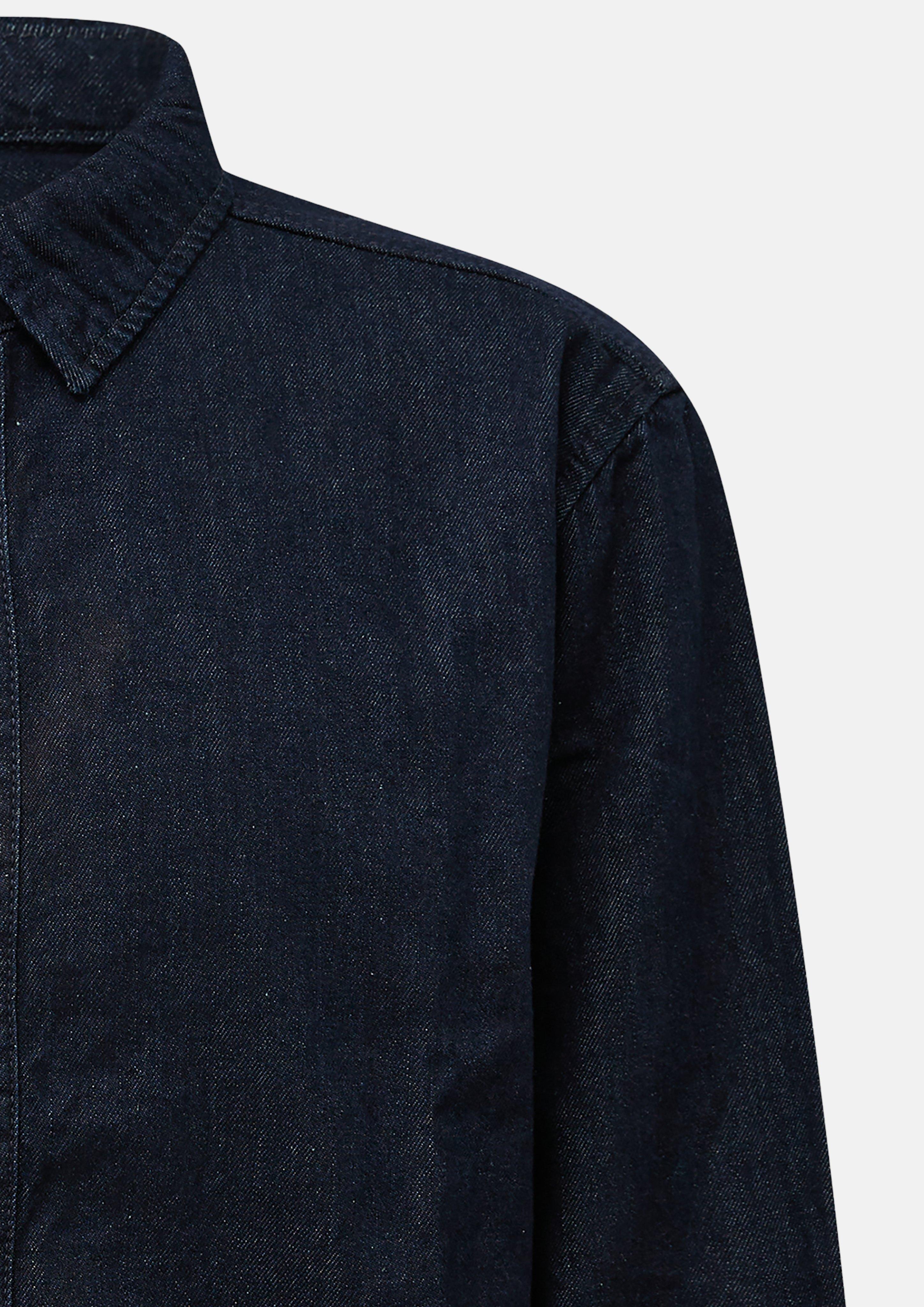 Páni Regular Fit: džínsová košeľa zo 100 % bavlny vo farbe modrá od s.Oliver Men Tall Sizes