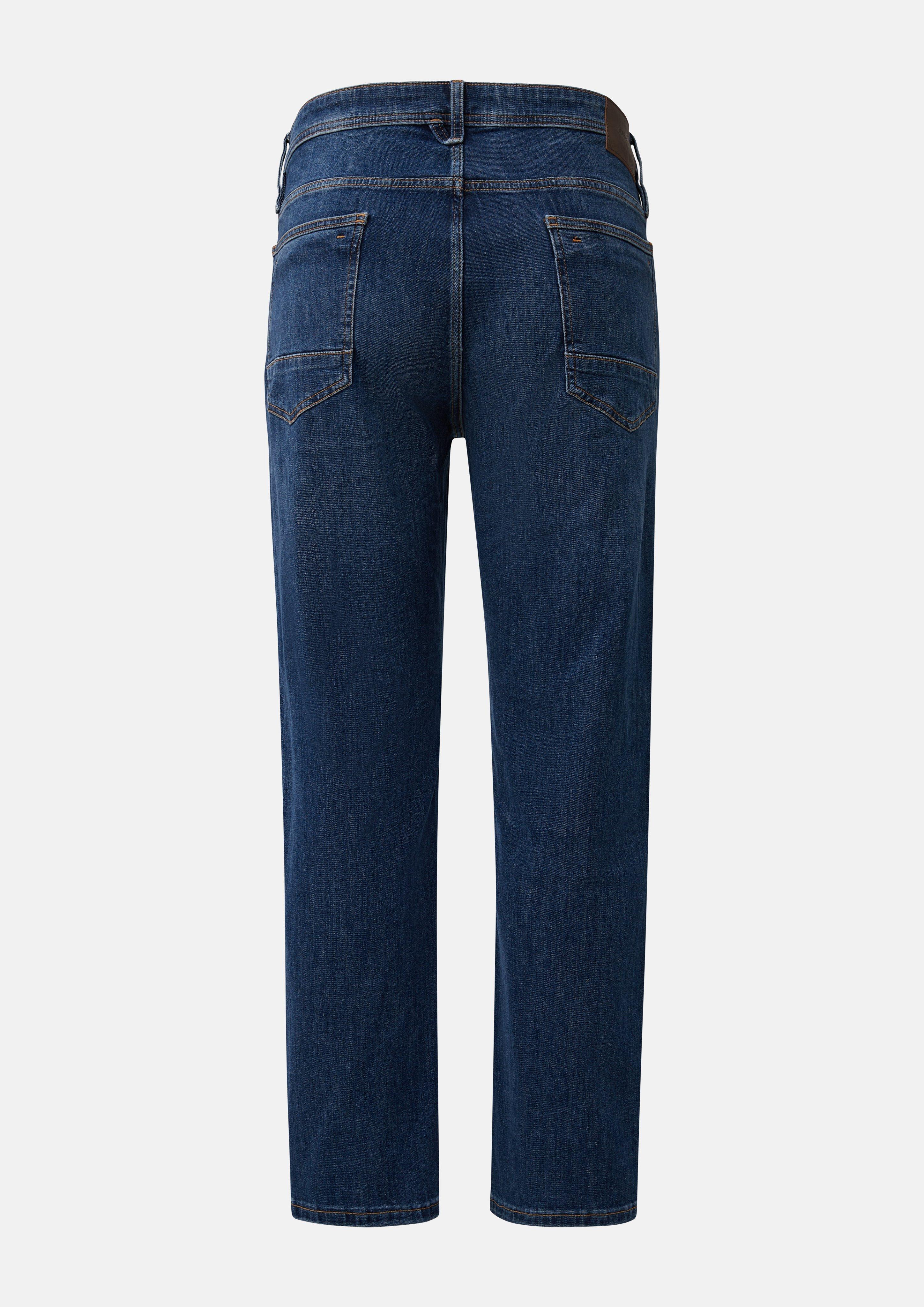 Men Mauro jeans / regular fit / mid rise / tapered leg in blue by s.Oliver Men Big Sizes