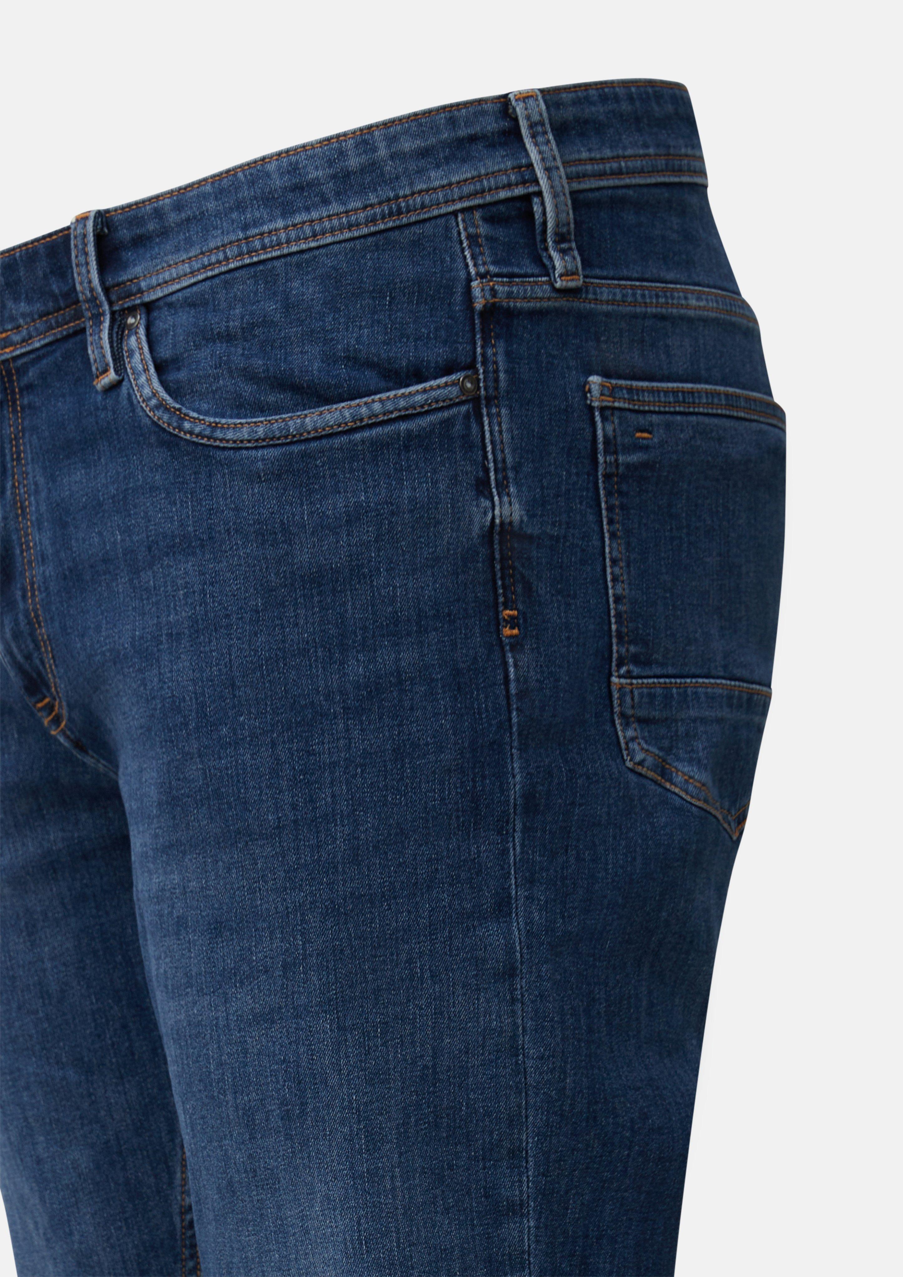 Men Mauro jeans / regular fit / mid rise / tapered leg in blue by s.Oliver Men Big Sizes