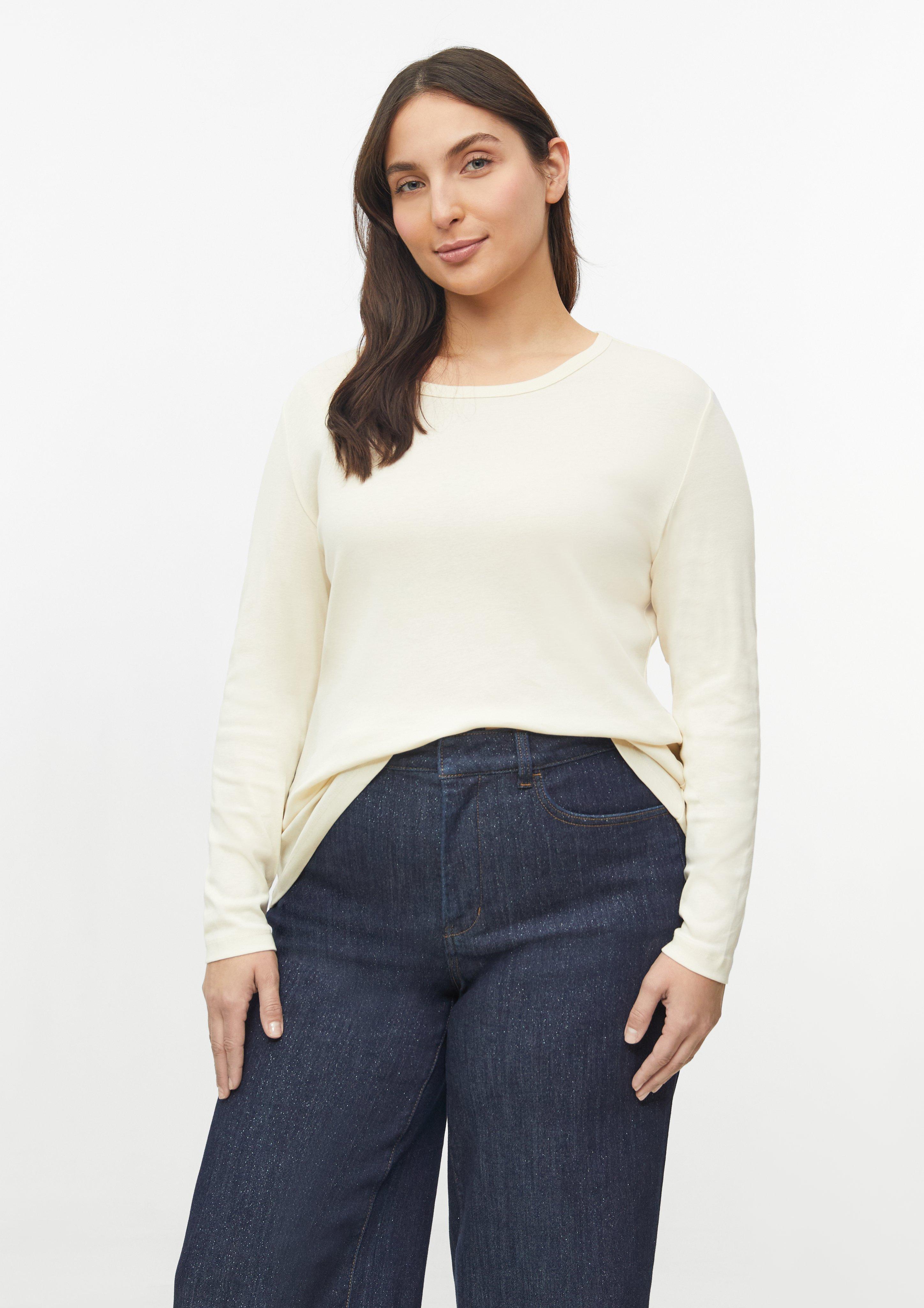 T-Shirt in Farbe creme von s.Oliver CURVE