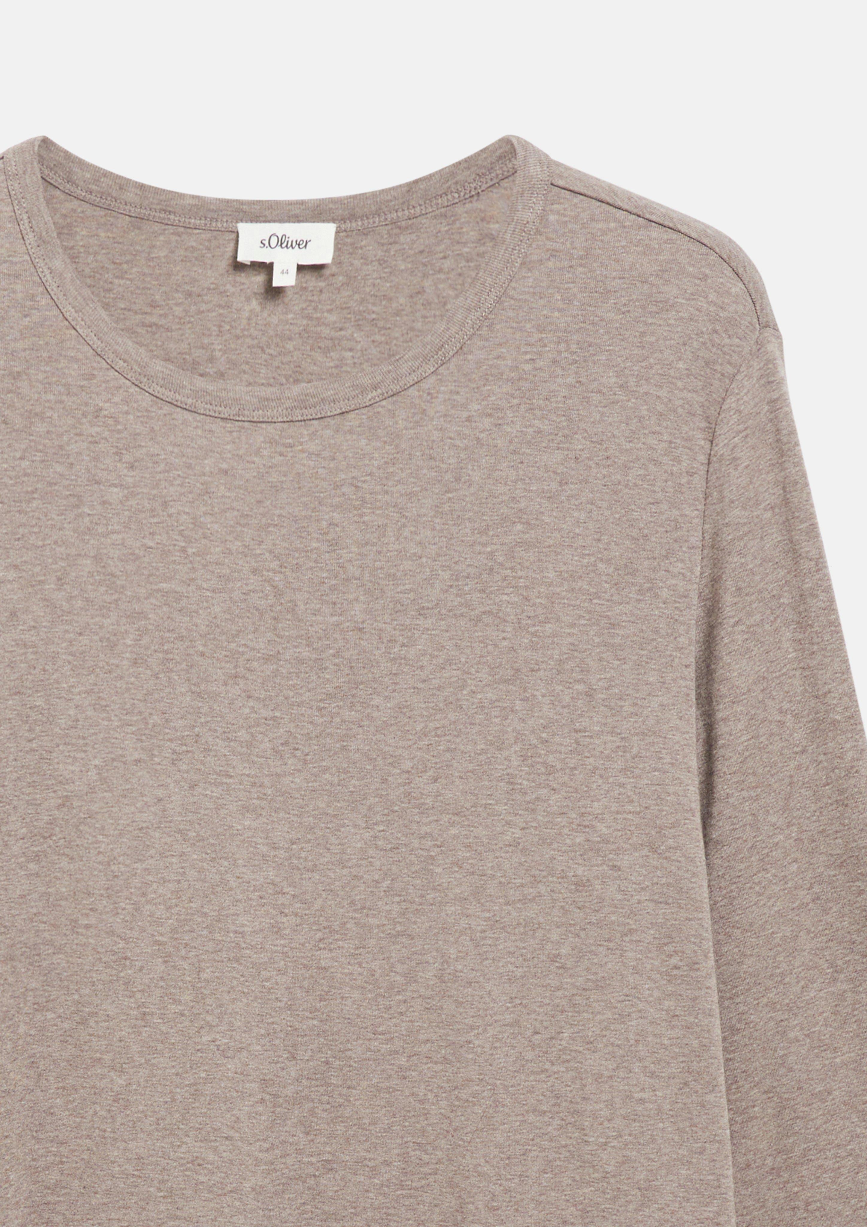 Damen T-Shirt in braun von s.Oliver CURVE