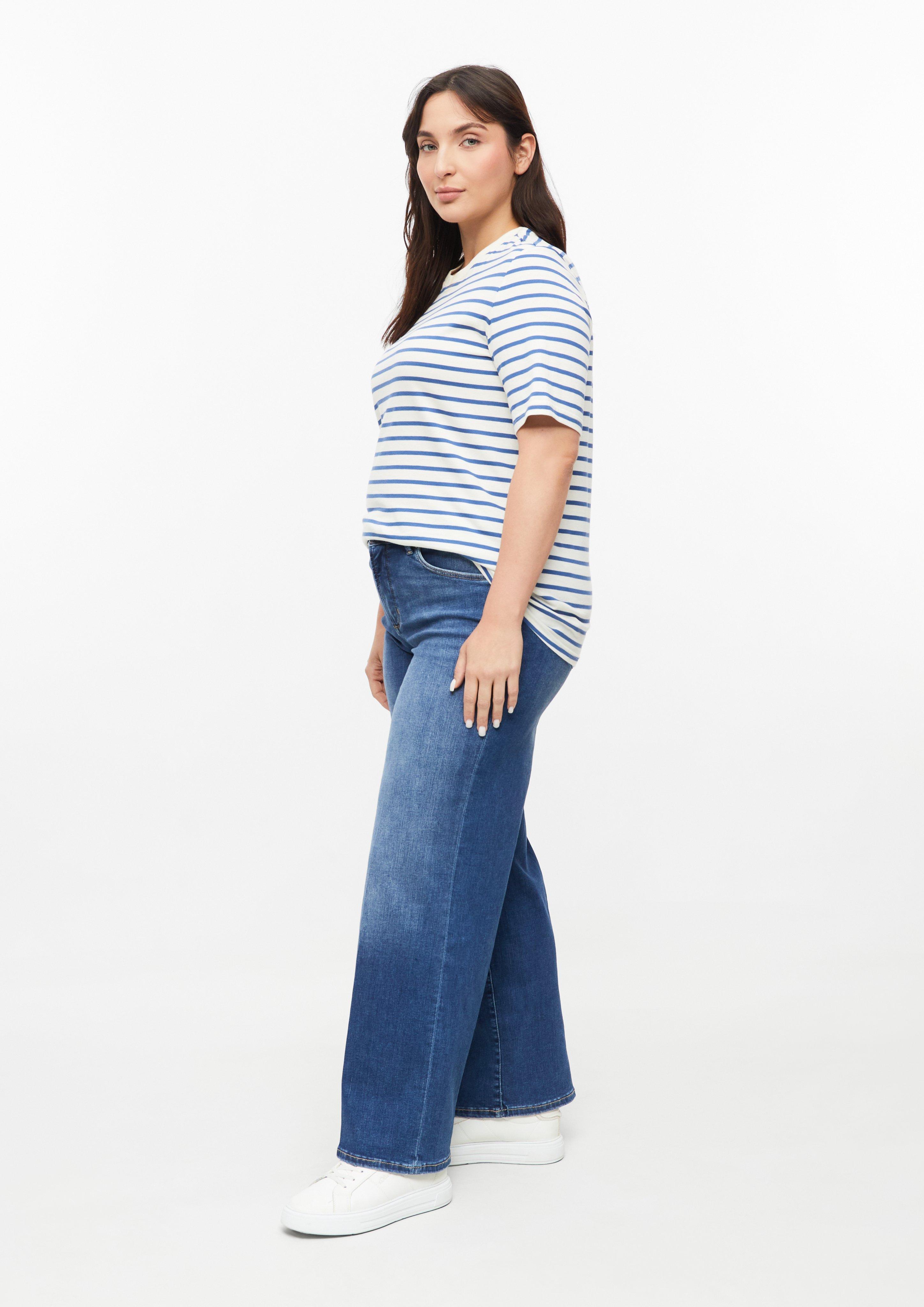 Damen T-Shirt in blau von s.Oliver CURVE